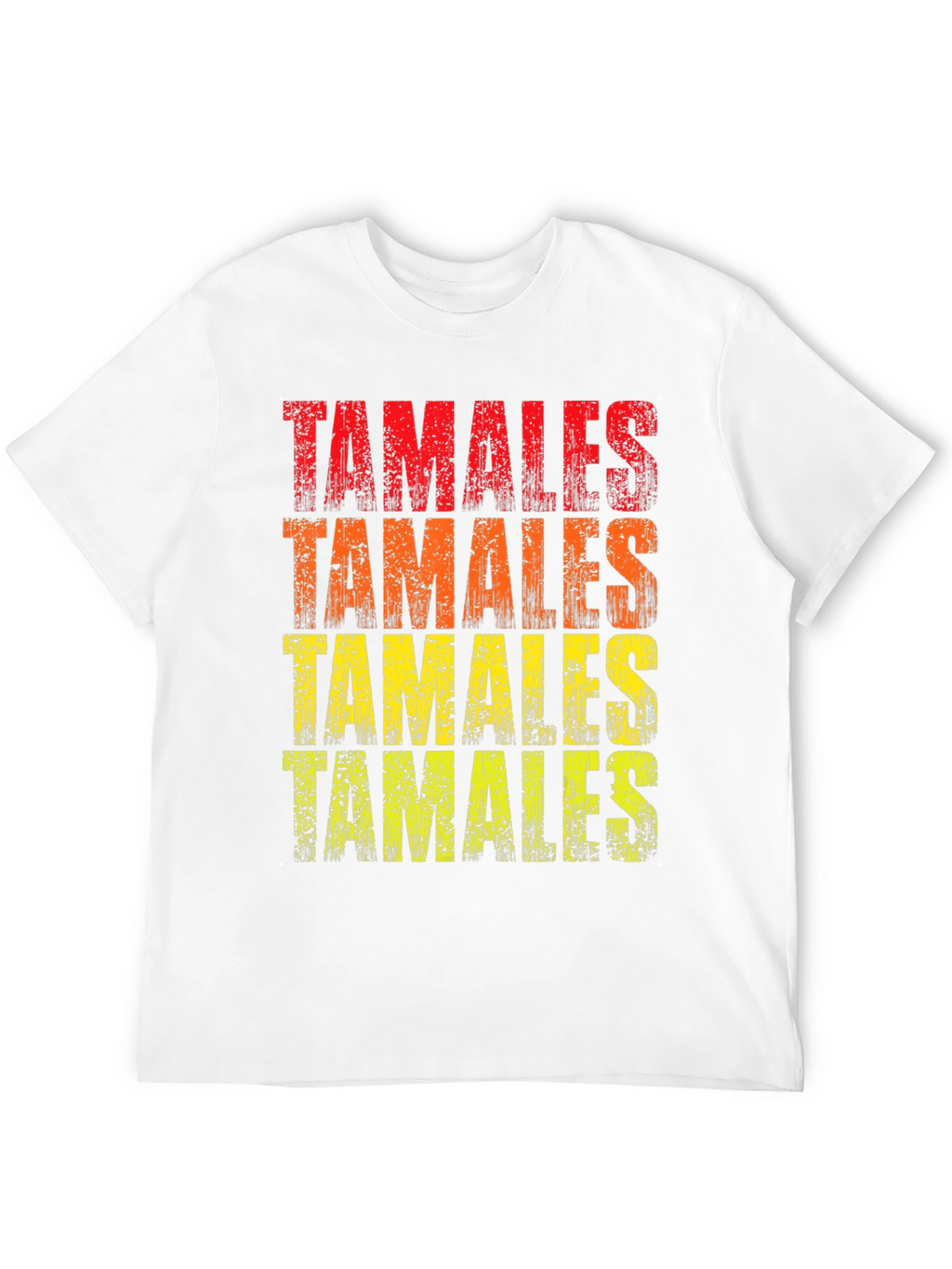 Tamales Graphic T-Shirt - Distressed Style