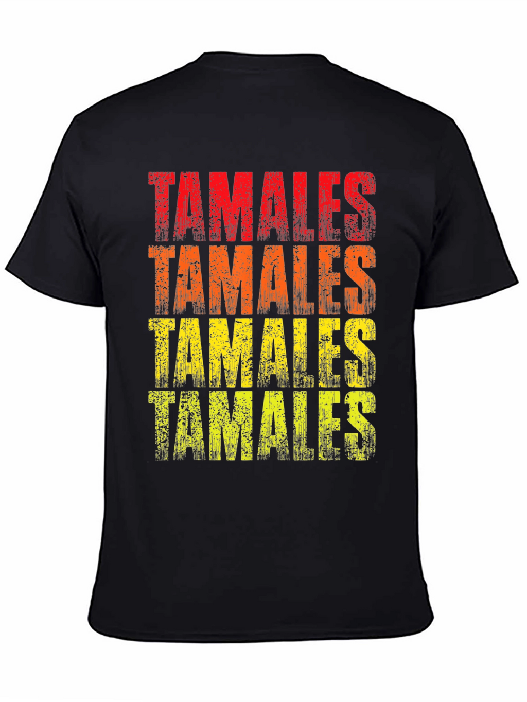 Tamales Graphic T-Shirt - Distressed Style