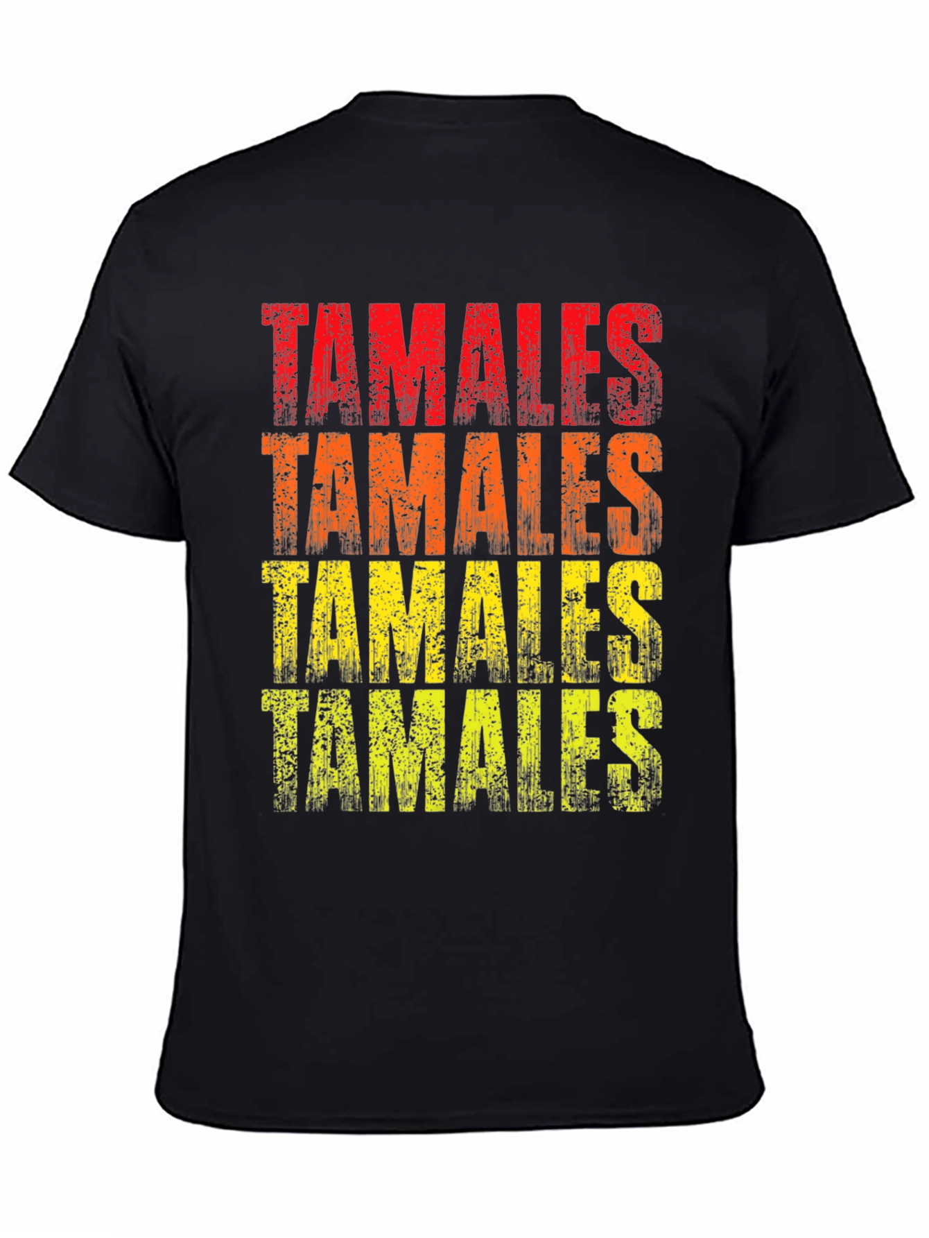 Tamales Graphic T-Shirt - Distressed Style