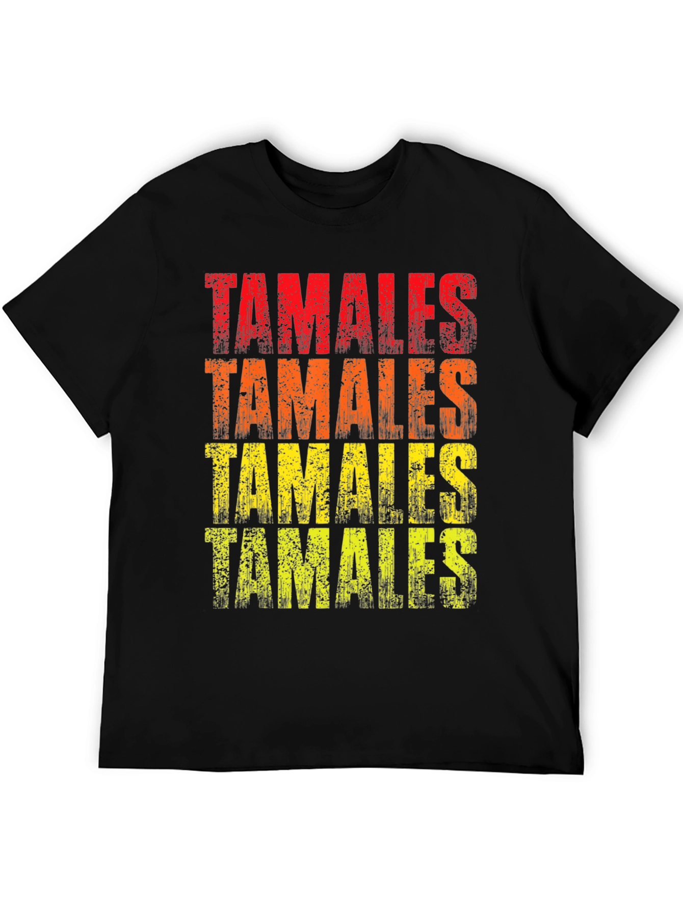 Tamales Graphic T-Shirt - Distressed Style