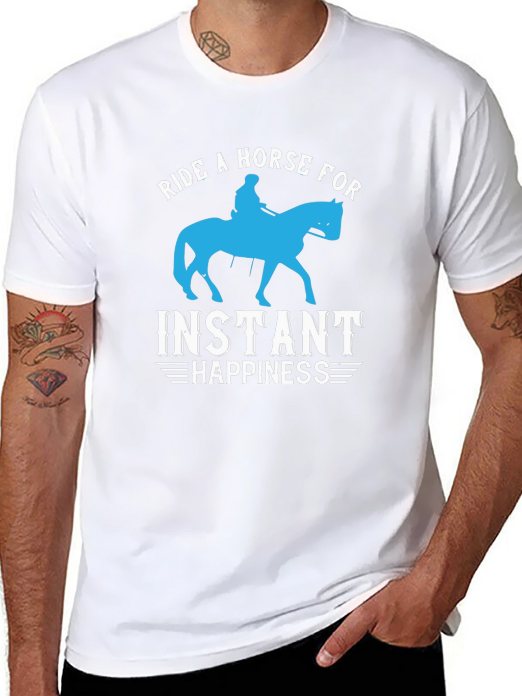 Ride a Horse for Instant Happiness T-Shirt