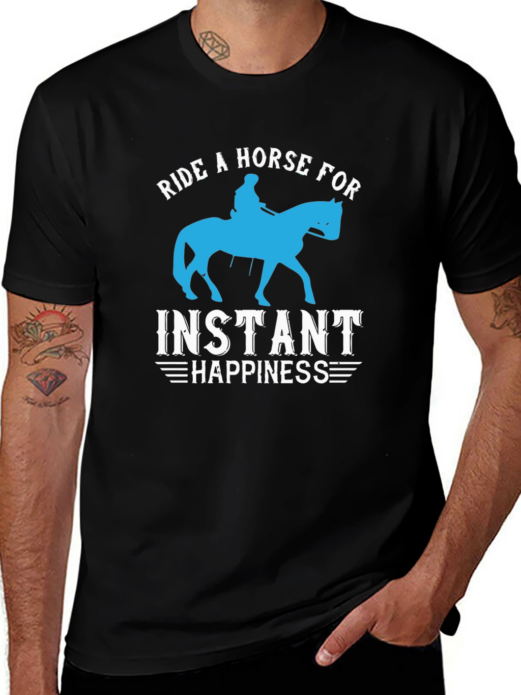 Ride a Horse for Instant Happiness T-Shirt