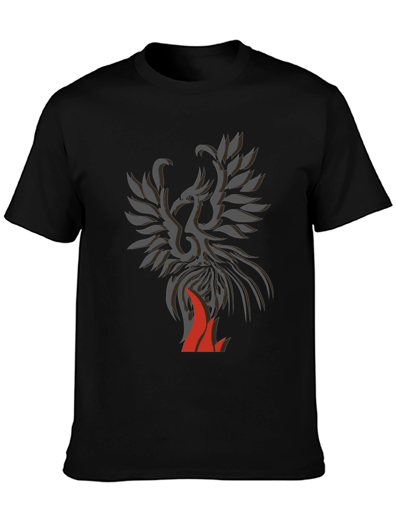 Phoenix Graphic Black T-Shirt
