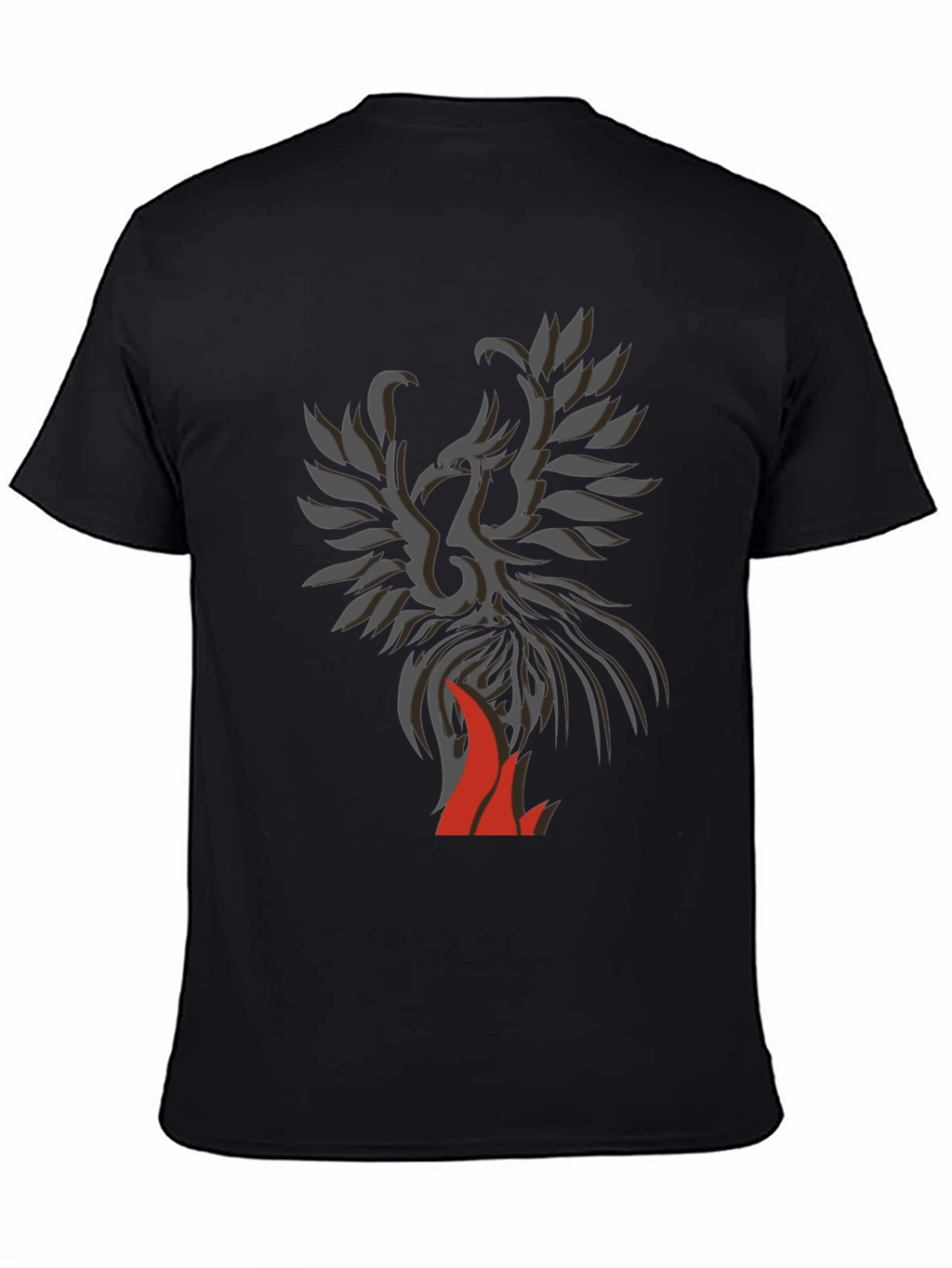 Phoenix Graphic Black T-Shirt