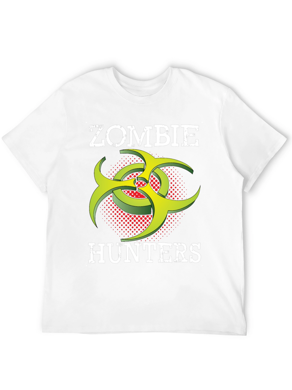 Zombie Hunters T-Shirt: Biohazard Symbol Tee