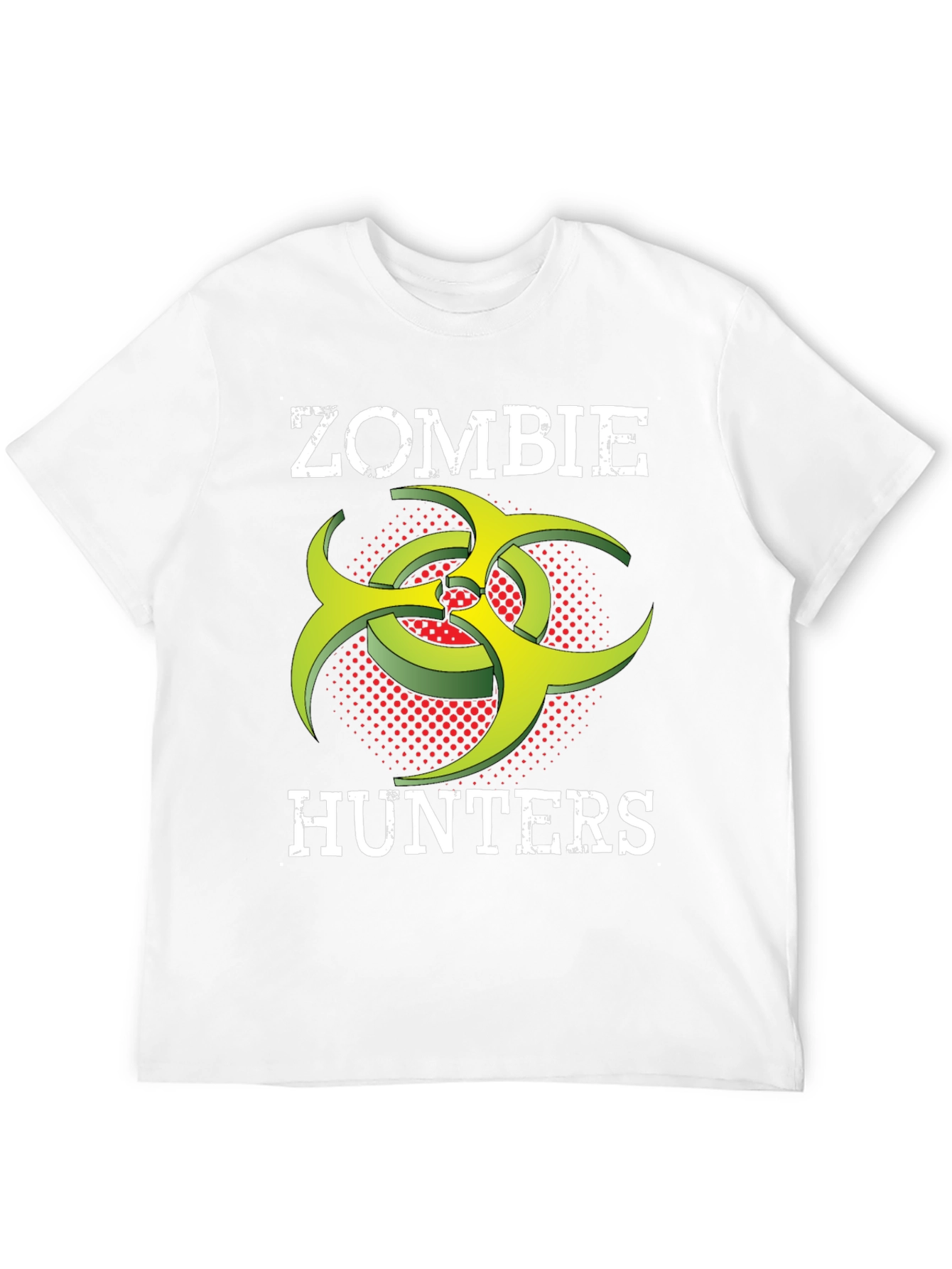 Zombie Hunters T-Shirt: Biohazard Symbol Tee