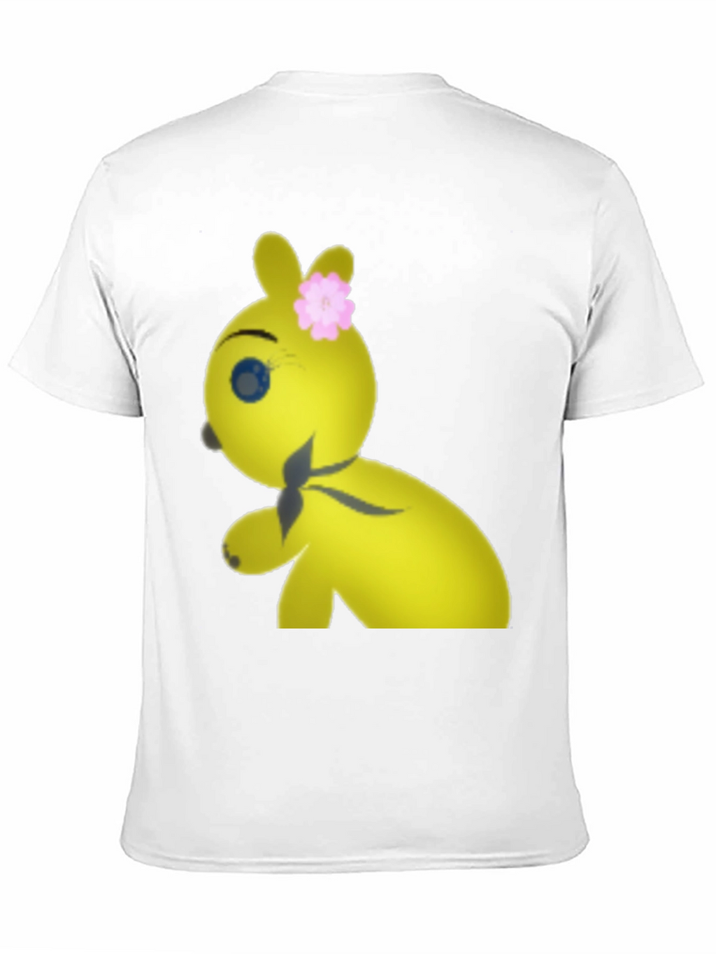 Yellow Plushie Graphic Tee - Comfort Fit Cotton
