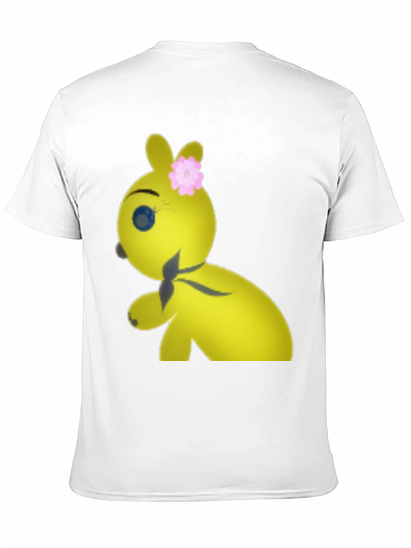Yellow Plushie Graphic Tee - Comfort Fit Cotton