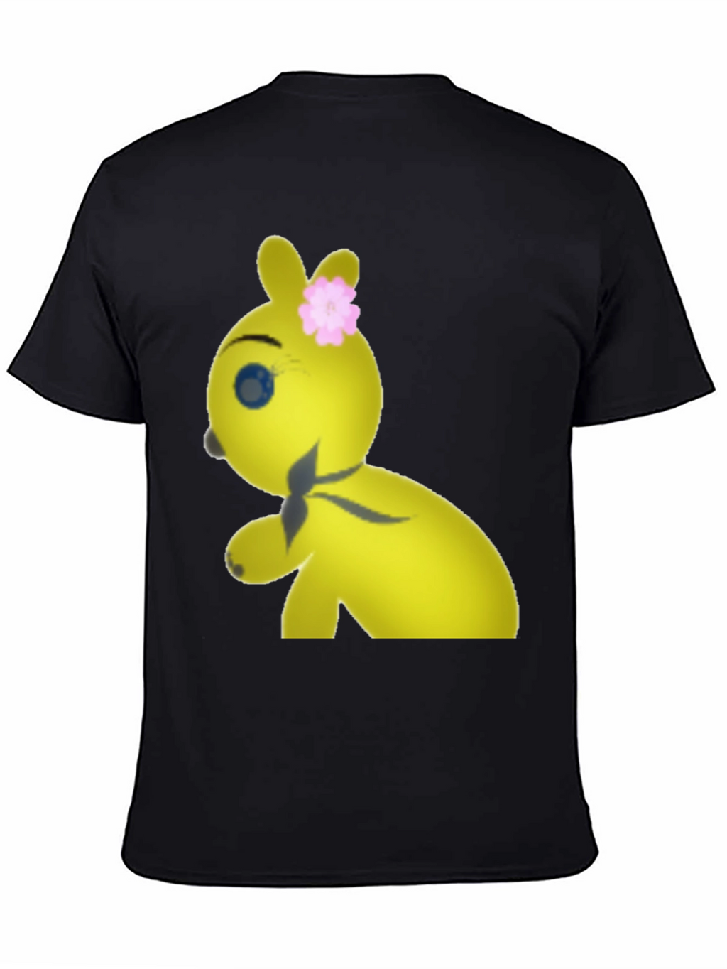 Yellow Plushie Graphic Tee - Comfort Fit Cotton