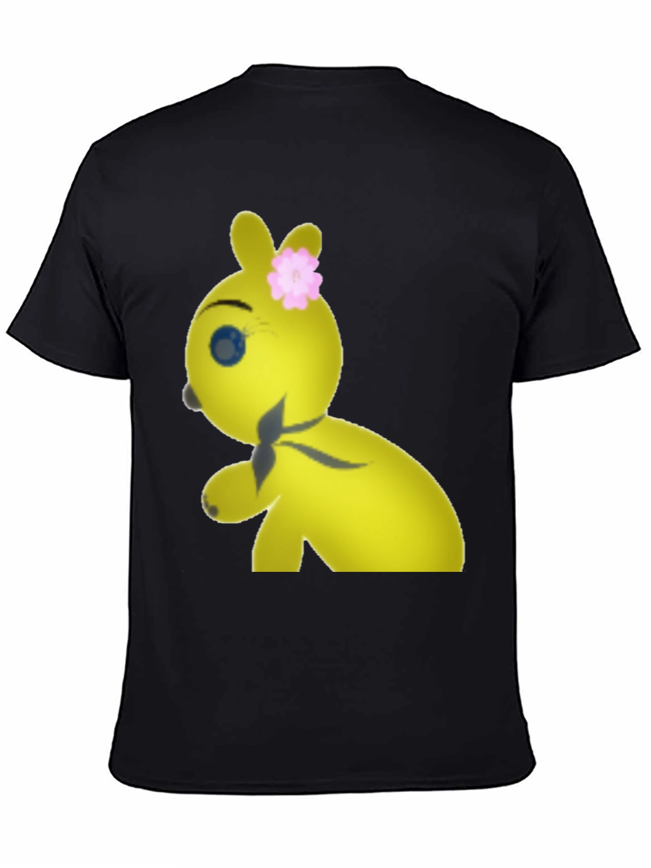 Yellow Plushie Graphic Tee - Comfort Fit Cotton