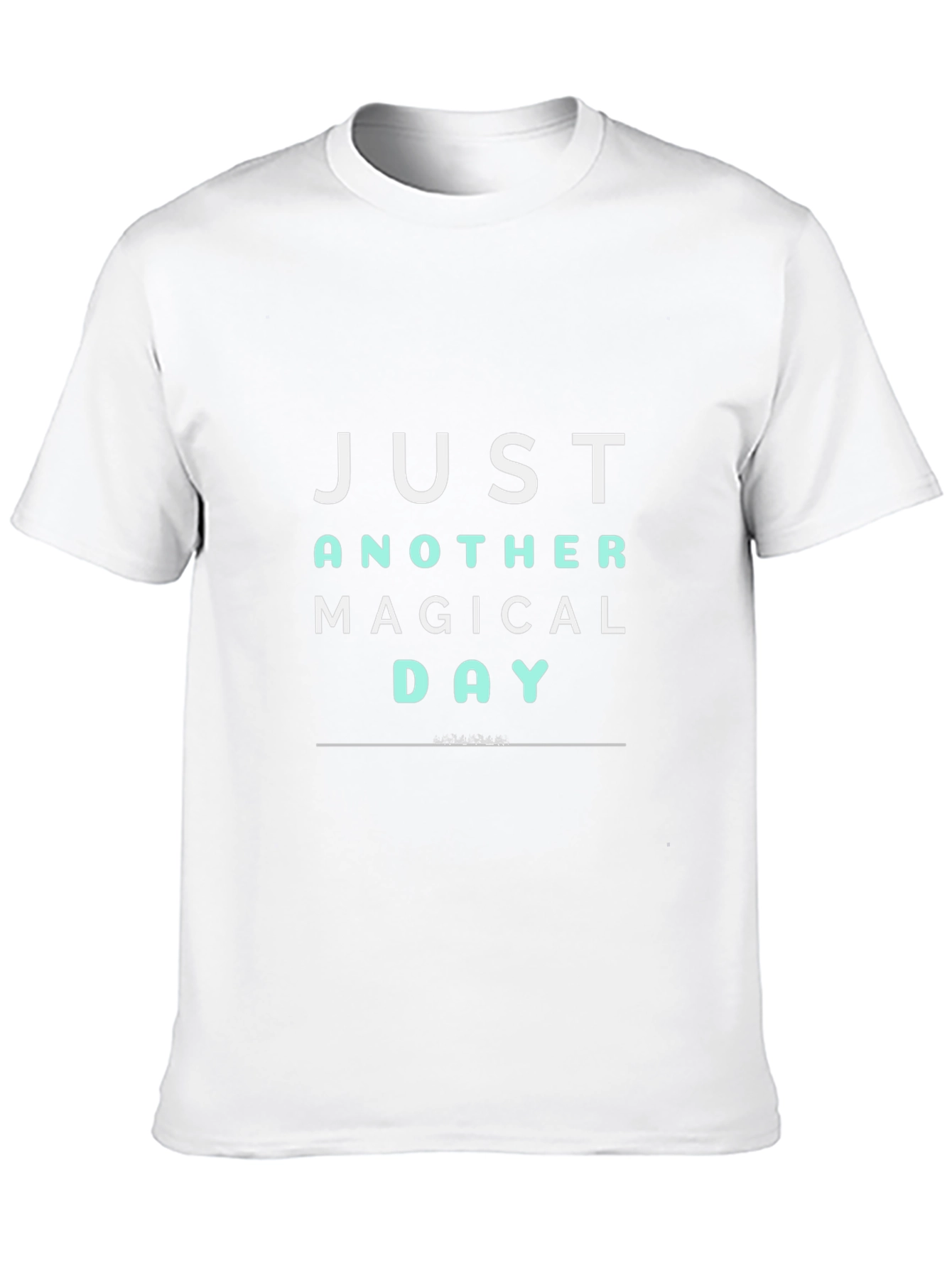 Magical Day Graphic Tee - Black Casual T-Shirt