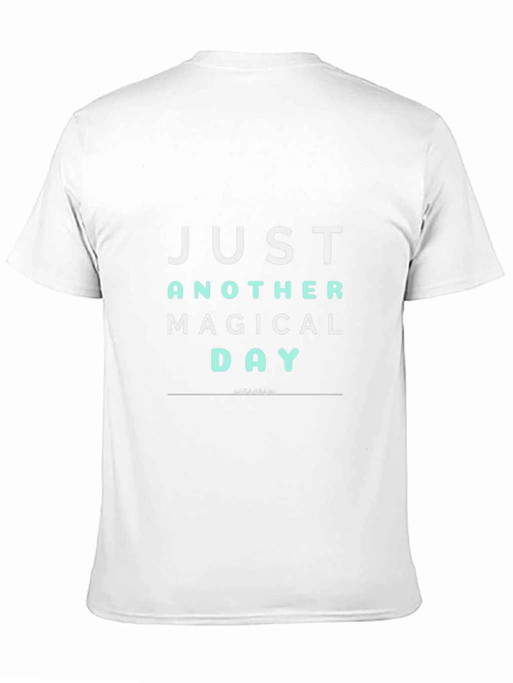 Magical Day Graphic Tee - Black Casual T-Shirt