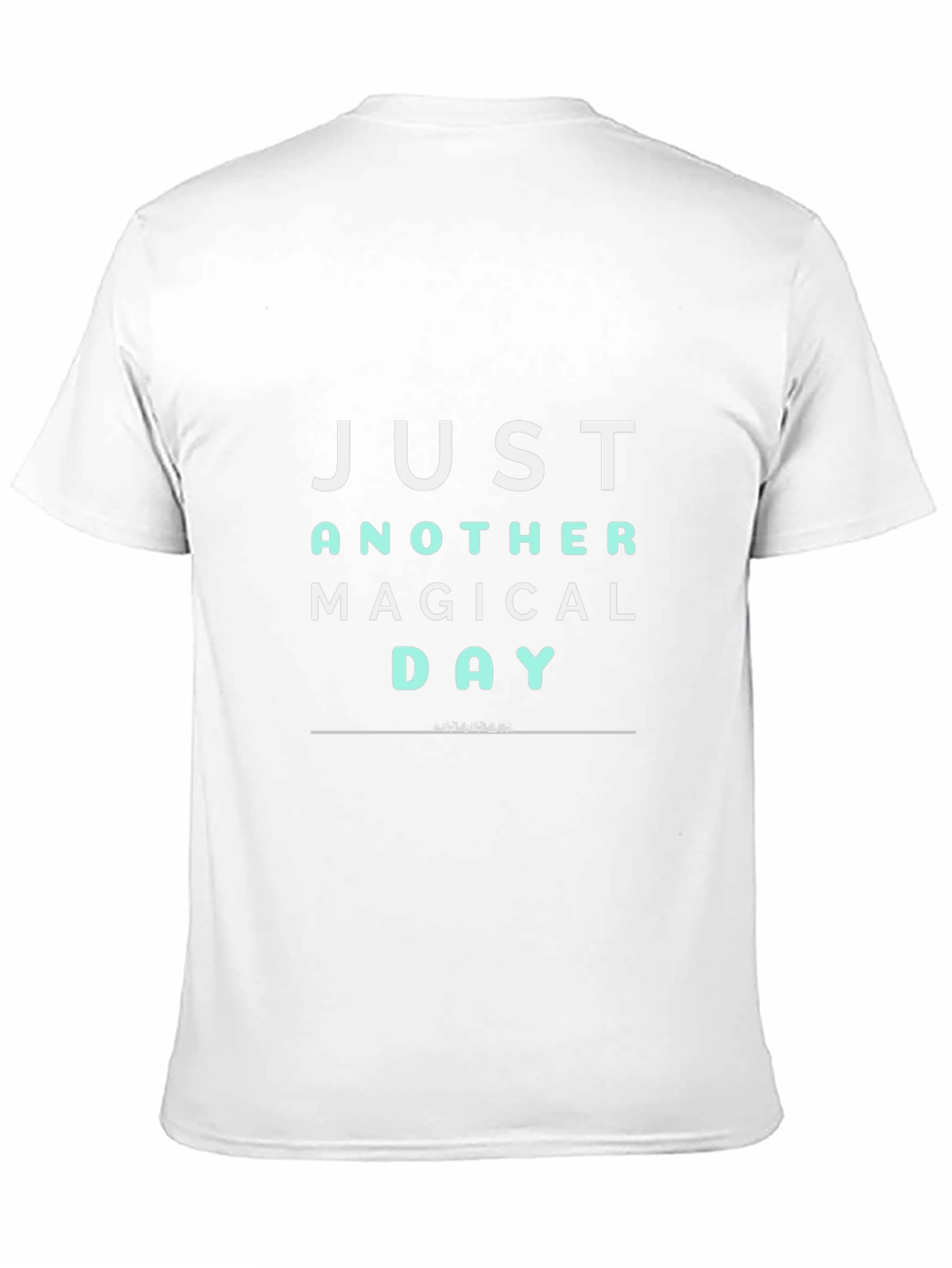 Magical Day Graphic Tee - Black Casual T-Shirt