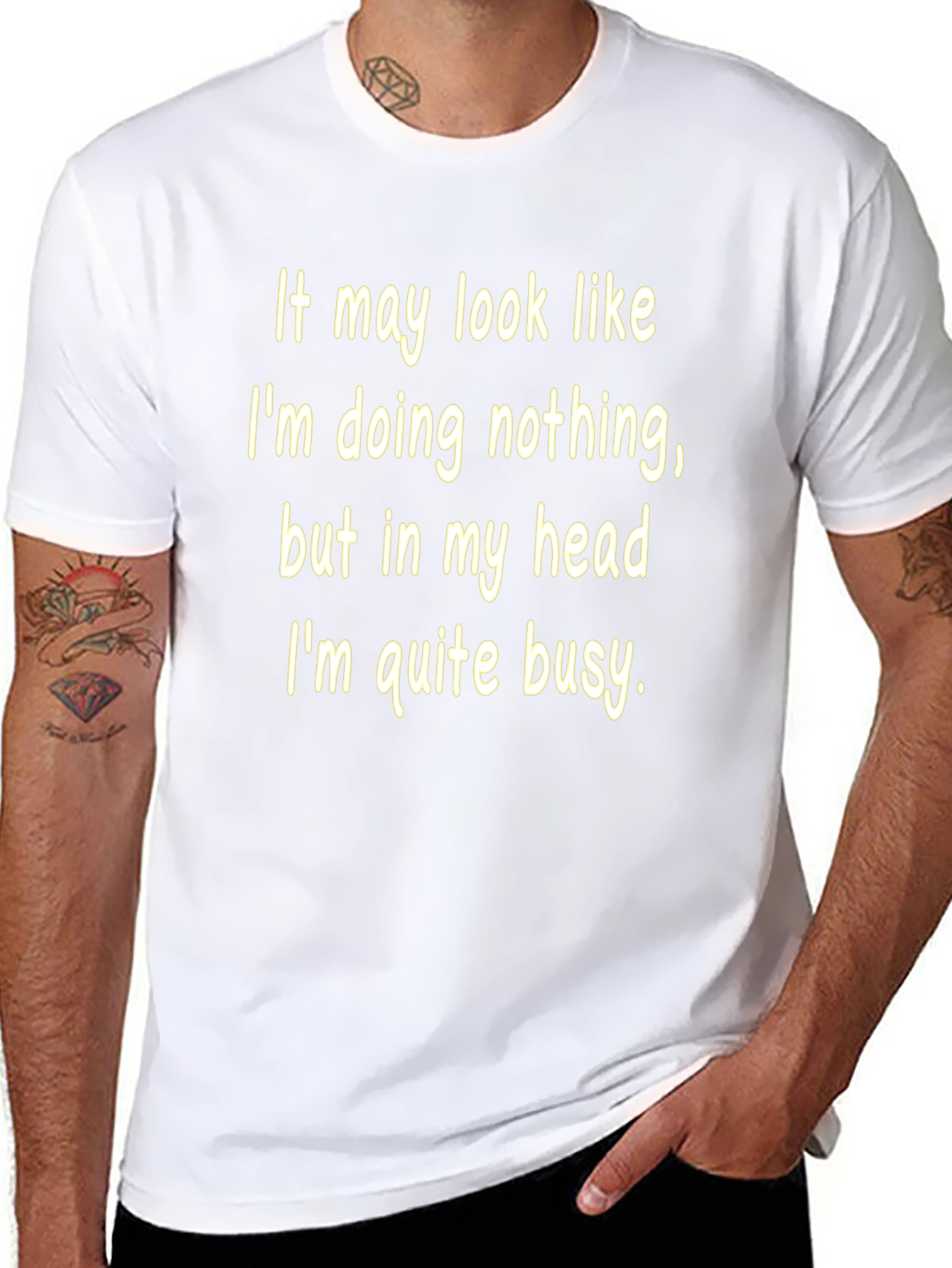 Busy Mind Graphic Tee