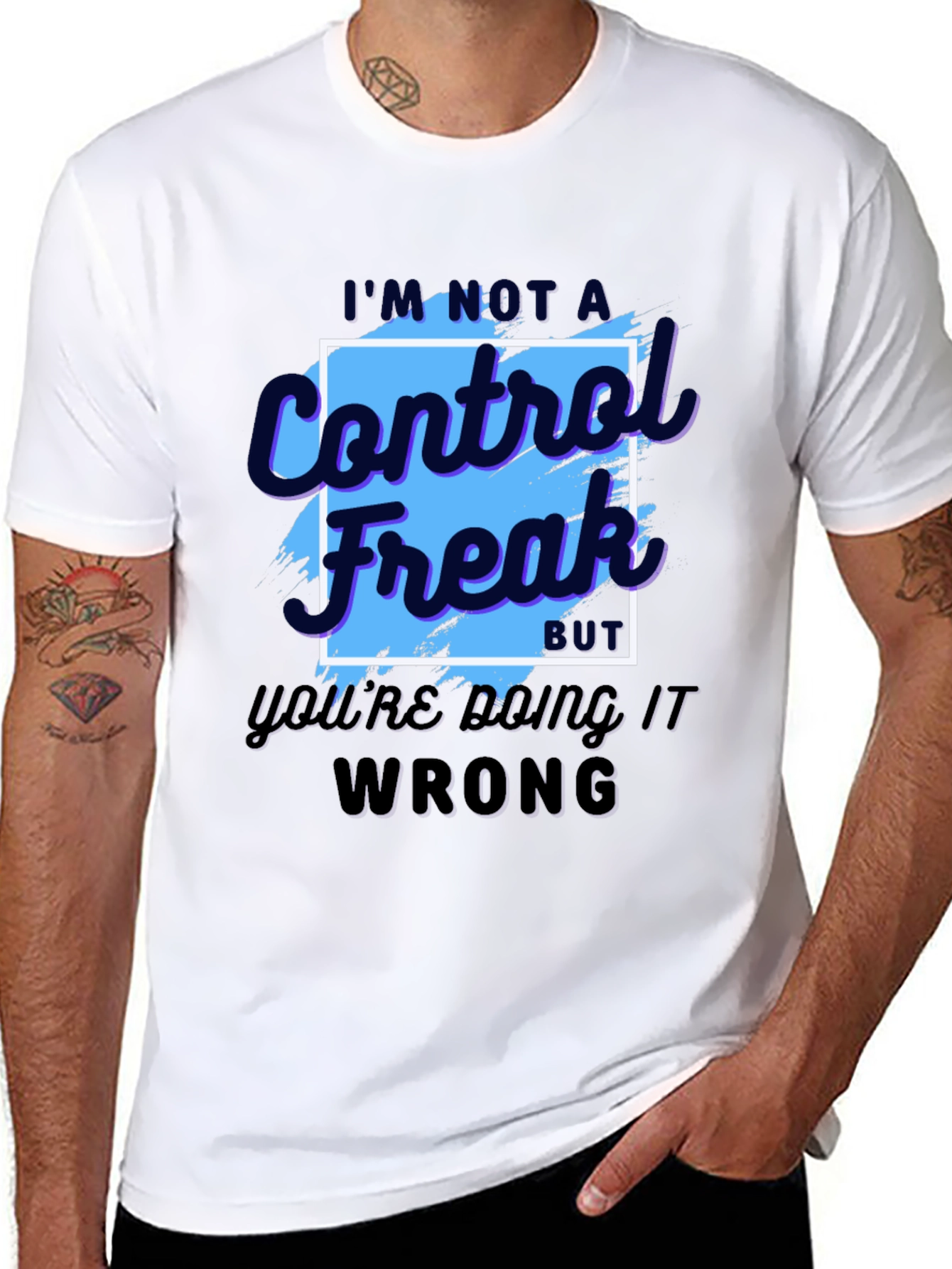 Control Freak T-Shirt - Funny Sarcastic Tee