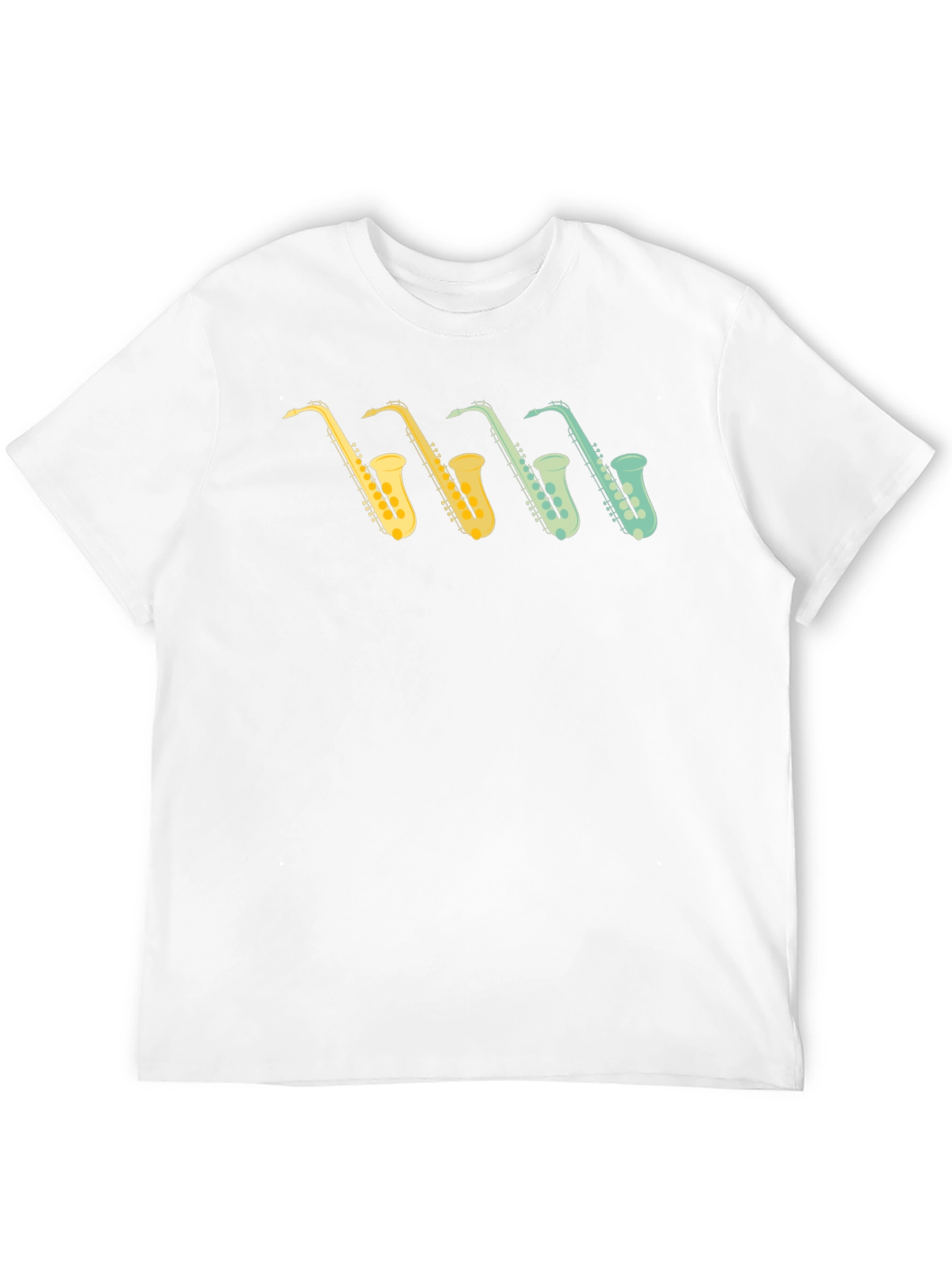 Saxophone Retro Graphic T-Shirt