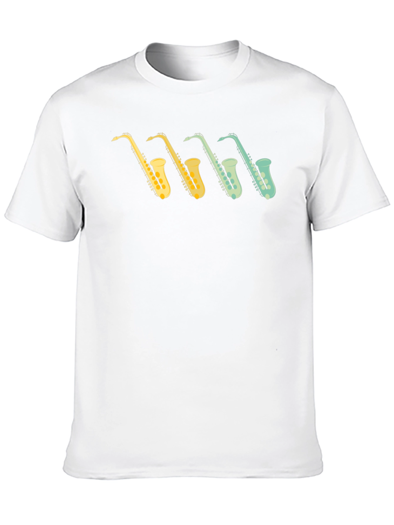 Saxophone Retro Graphic T-Shirt