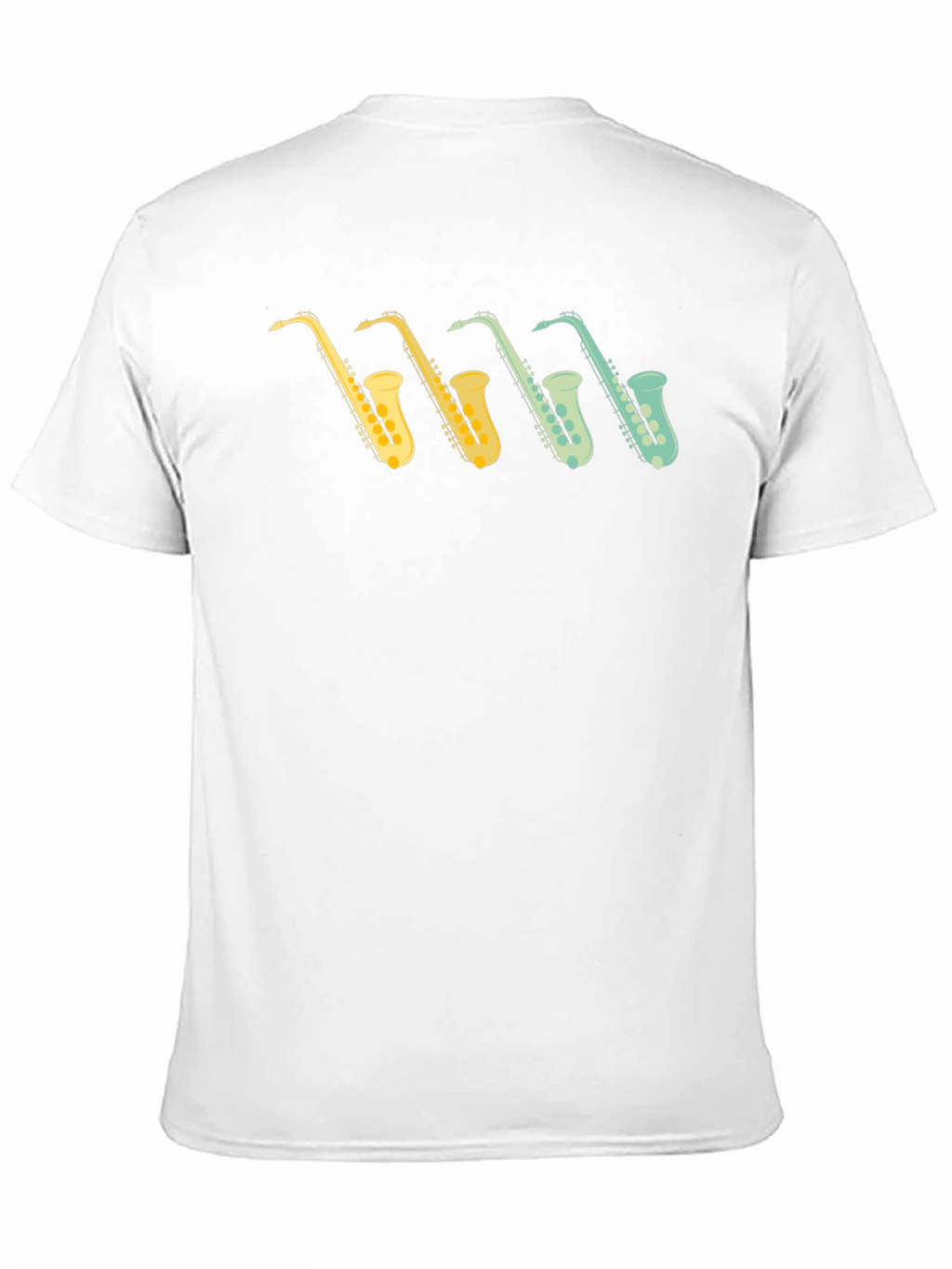 Saxophone Retro Graphic T-Shirt