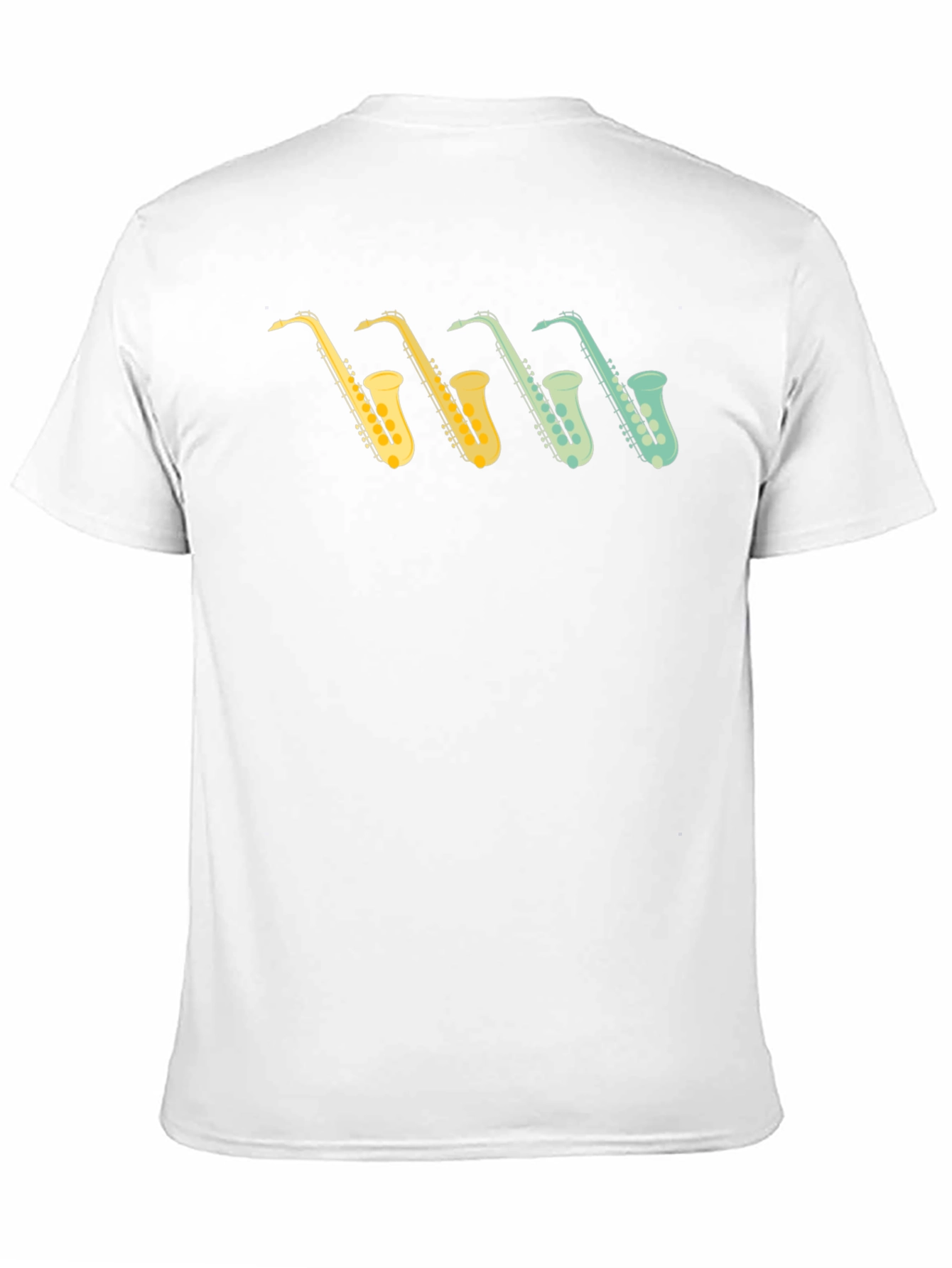 Saxophone Retro Graphic T-Shirt