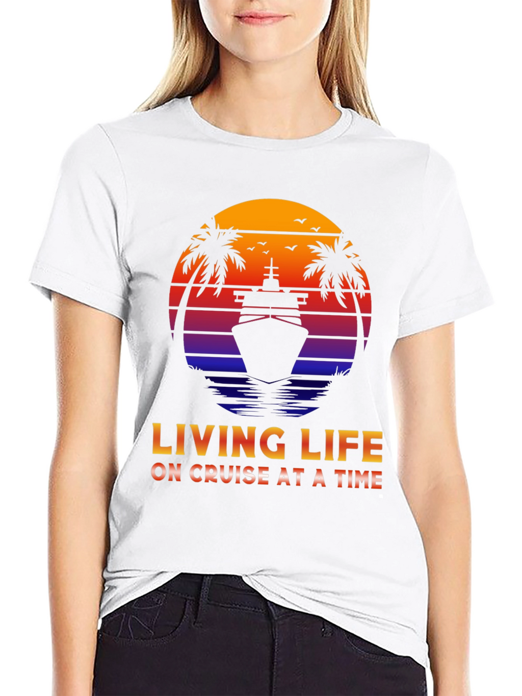 Living Life on Cruise at a Time T-Shirt
