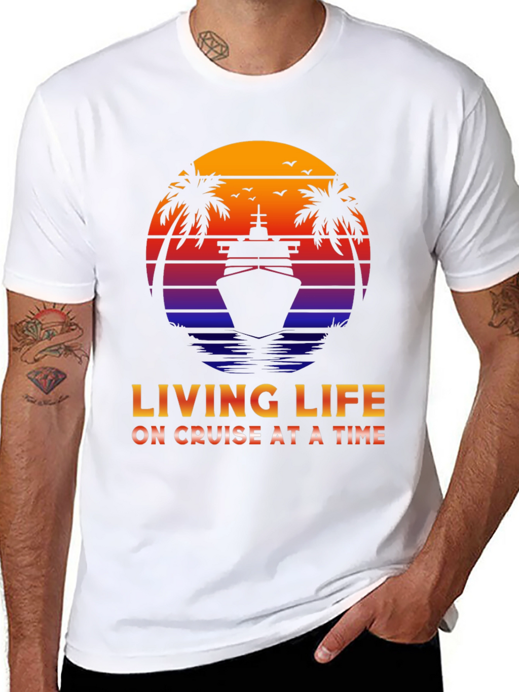 Living Life on Cruise at a Time T-Shirt