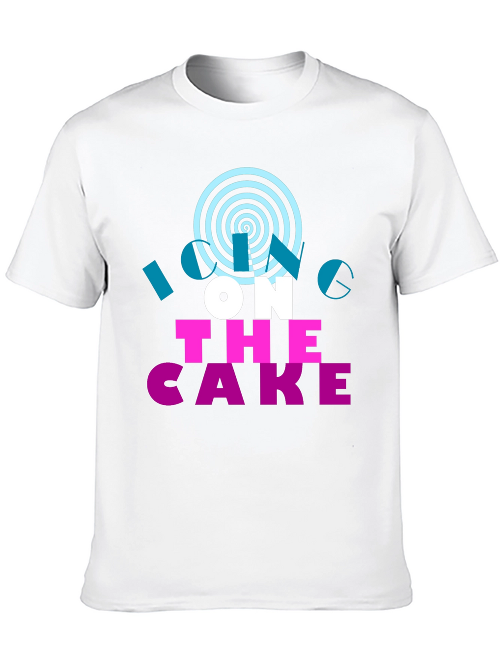 Icing On The Cake Black Graphic Tee