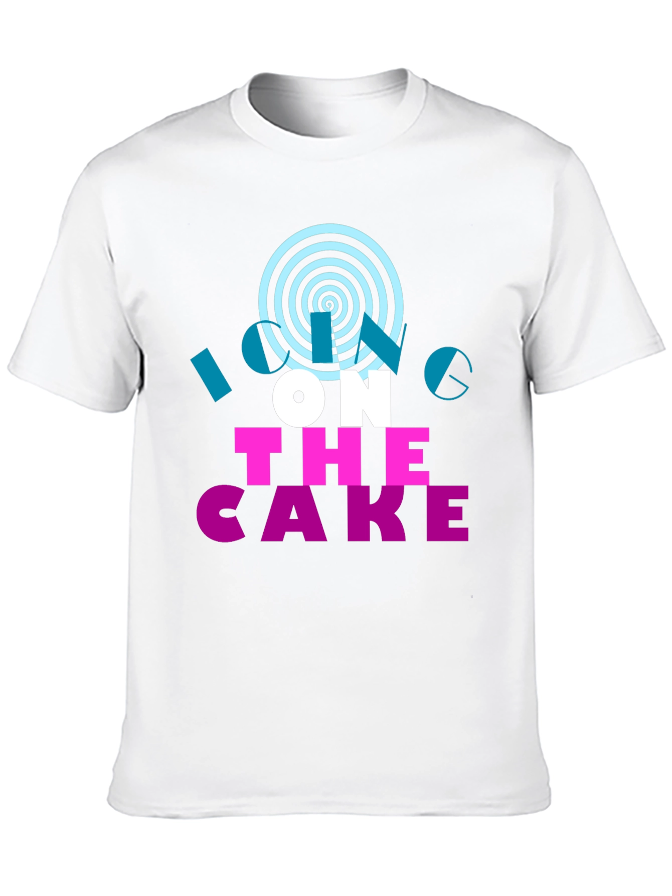 Icing On The Cake Black Graphic Tee