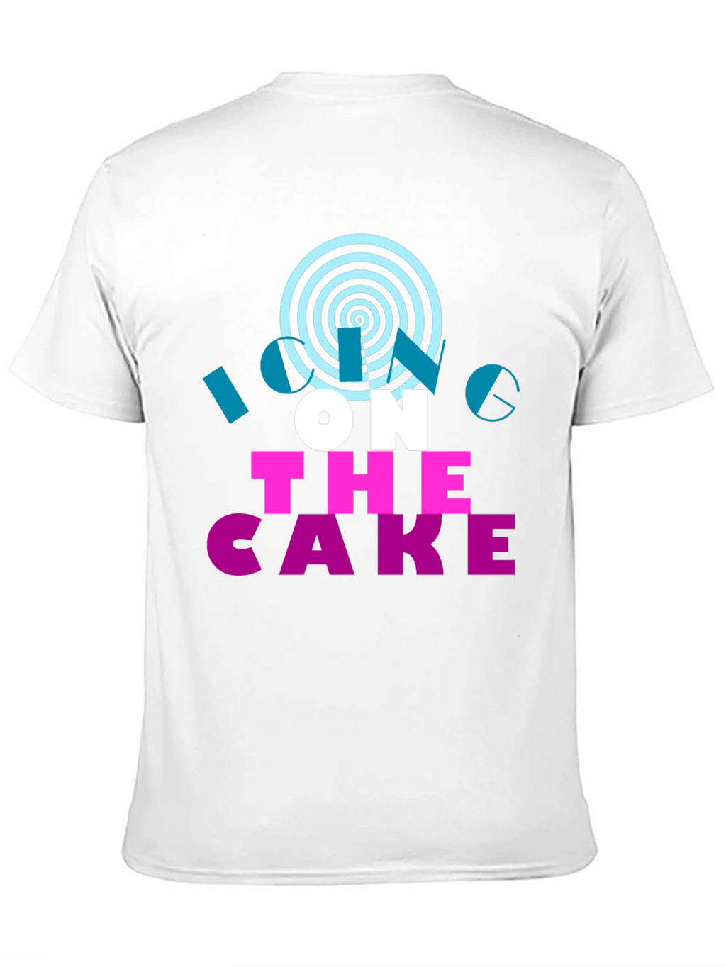 Icing On The Cake Black Graphic Tee