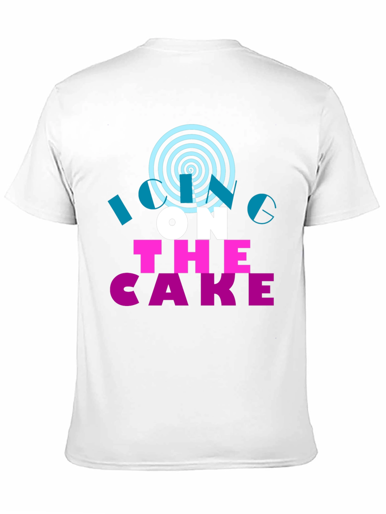 Icing On The Cake Black Graphic Tee