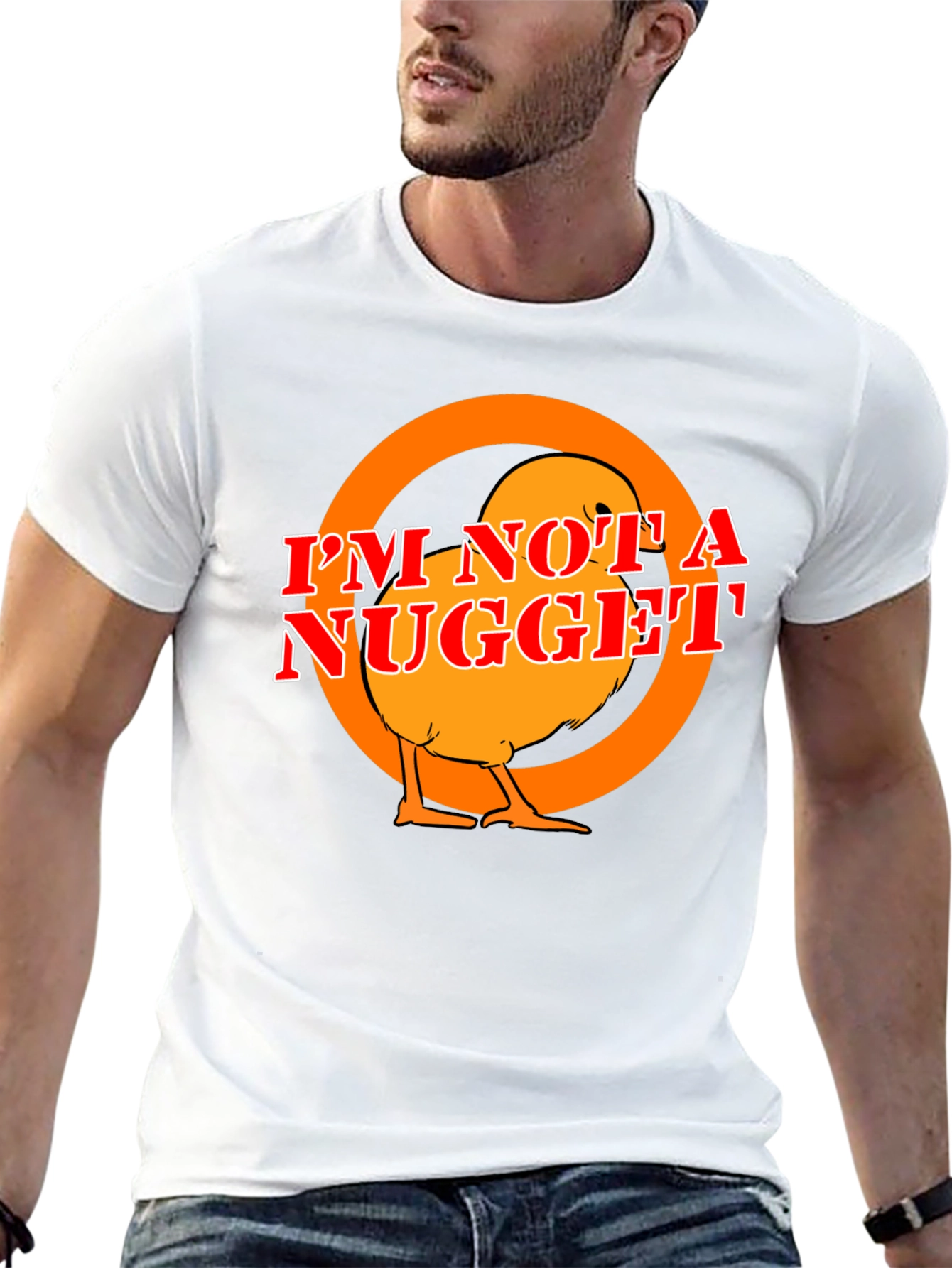 Im Not A Nugget T-Shirt - Funny Chicken Tee