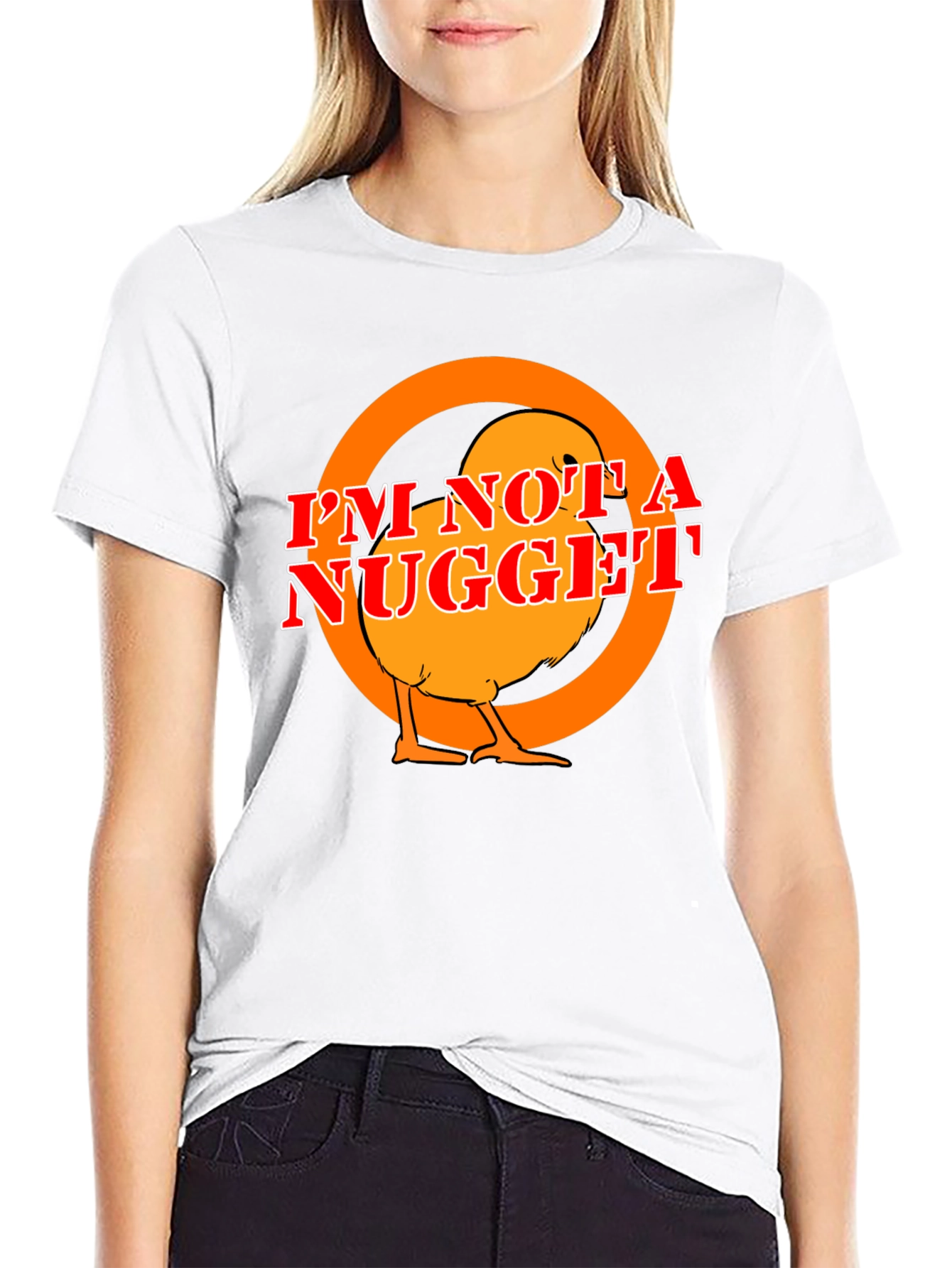 Im Not A Nugget T-Shirt - Funny Chicken Tee