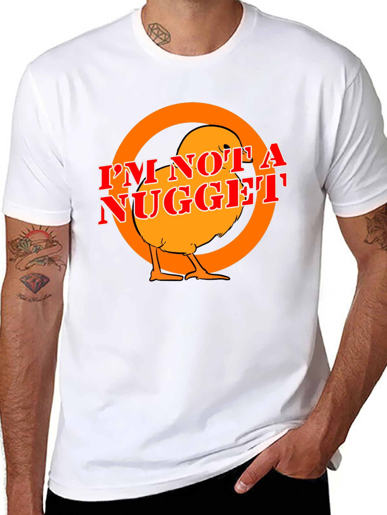 Im Not A Nugget T-Shirt - Funny Chicken Tee