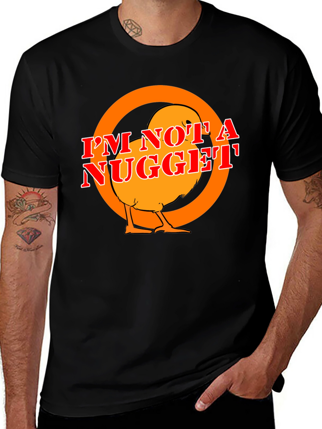 Im Not A Nugget T-Shirt - Funny Chicken Tee