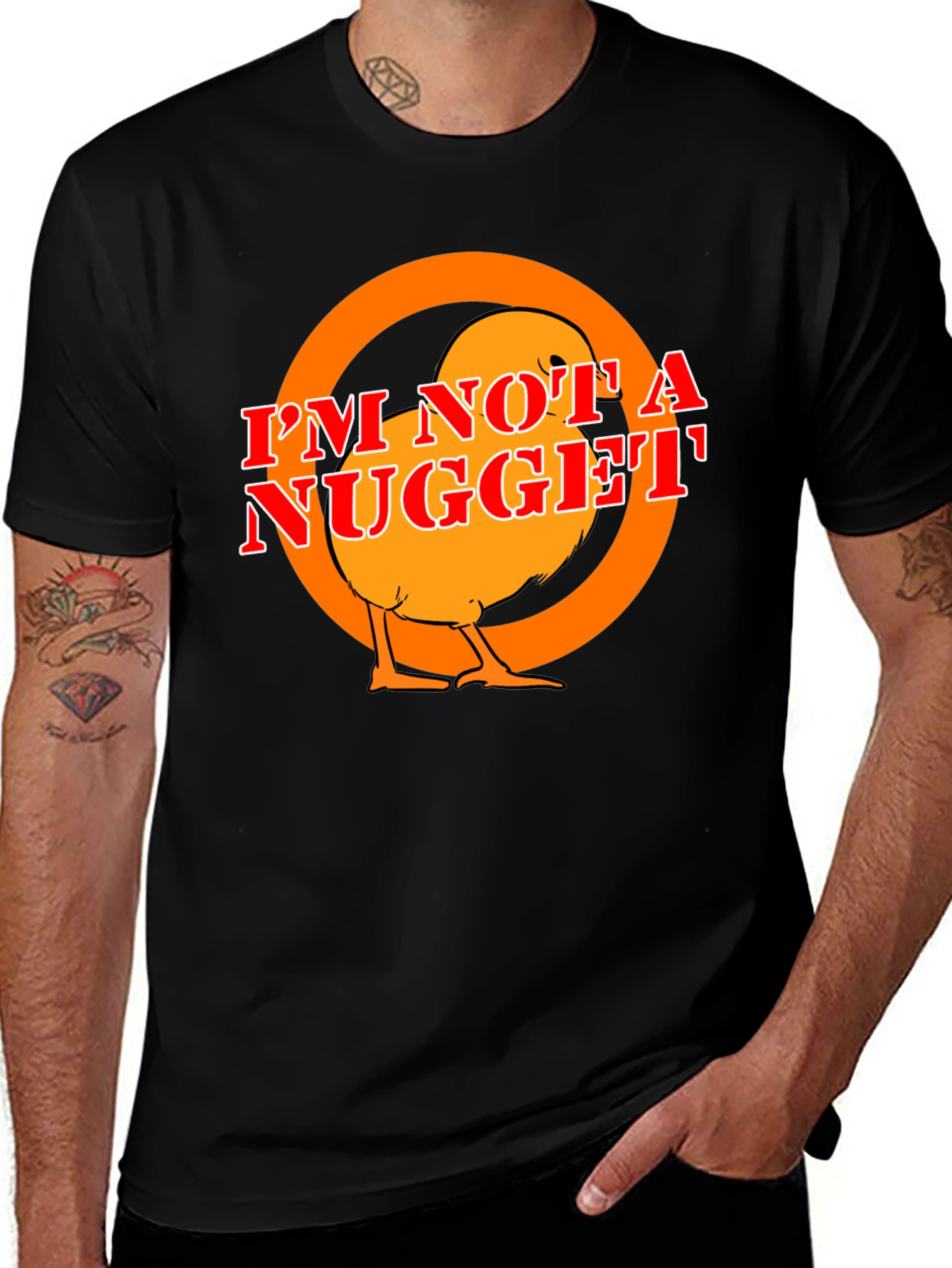 Im Not A Nugget T-Shirt - Funny Chicken Tee