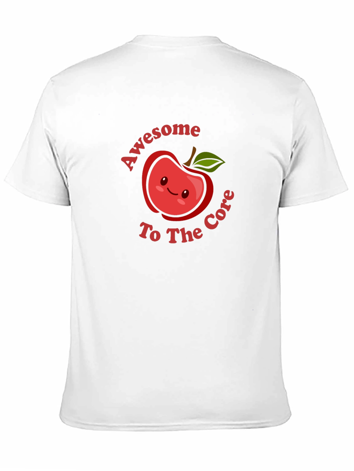 Awesome To The Core Apple Graphic T-Shirt