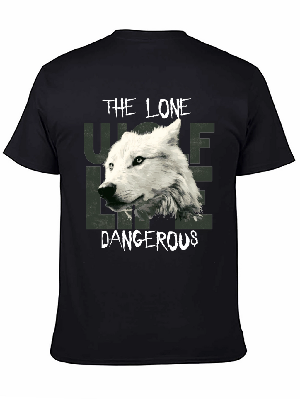 The Lone Wolf Dangerous Graphic T-Shirt
