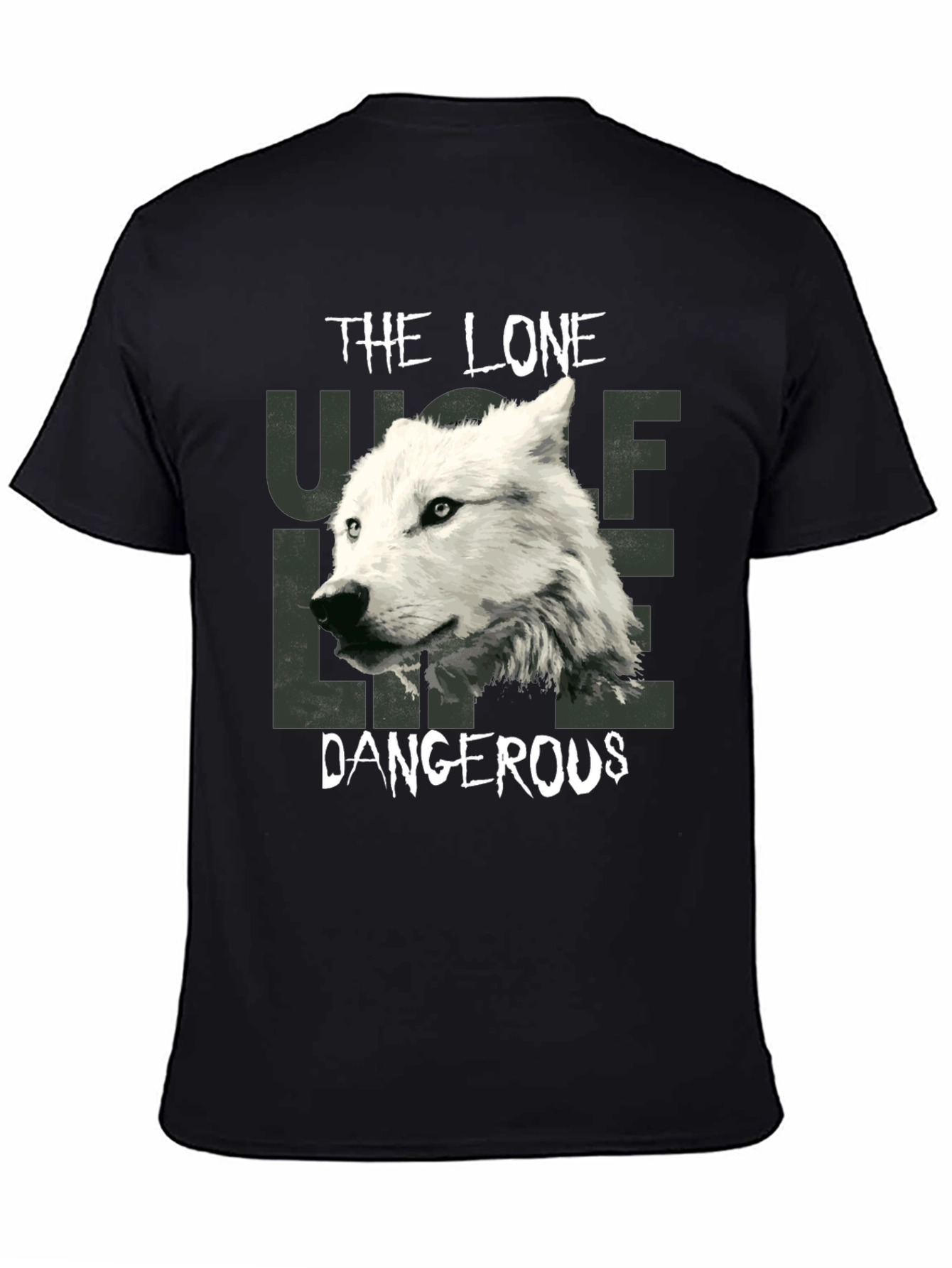 The Lone Wolf Dangerous Graphic T-Shirt
