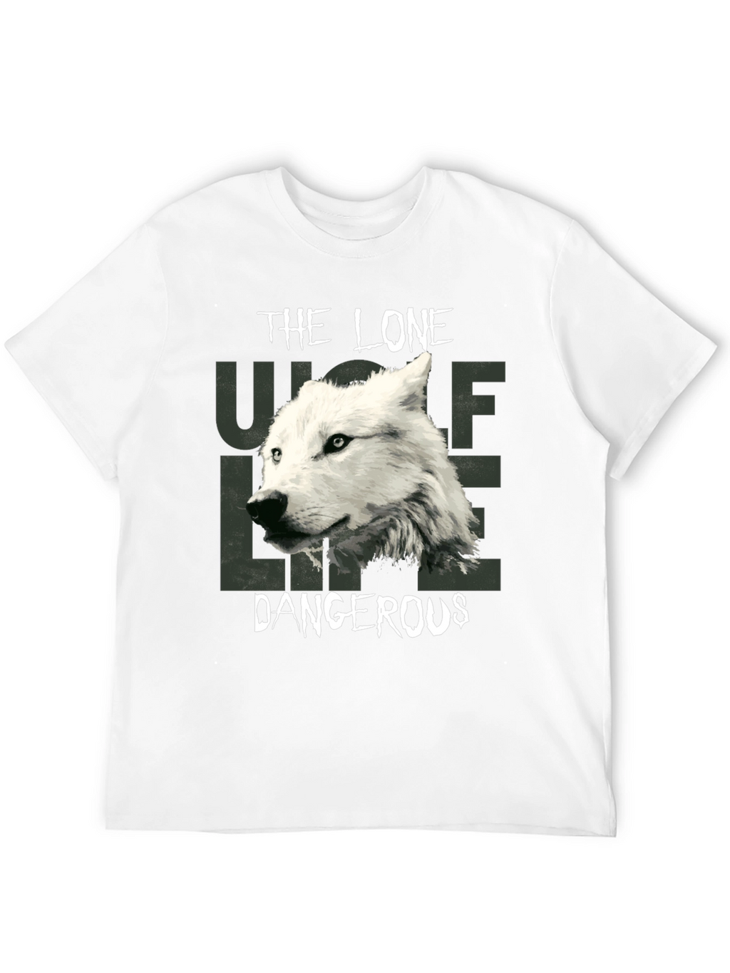 The Lone Wolf Dangerous Graphic T-Shirt