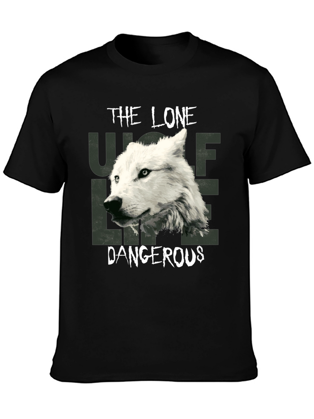The Lone Wolf Dangerous Graphic T-Shirt