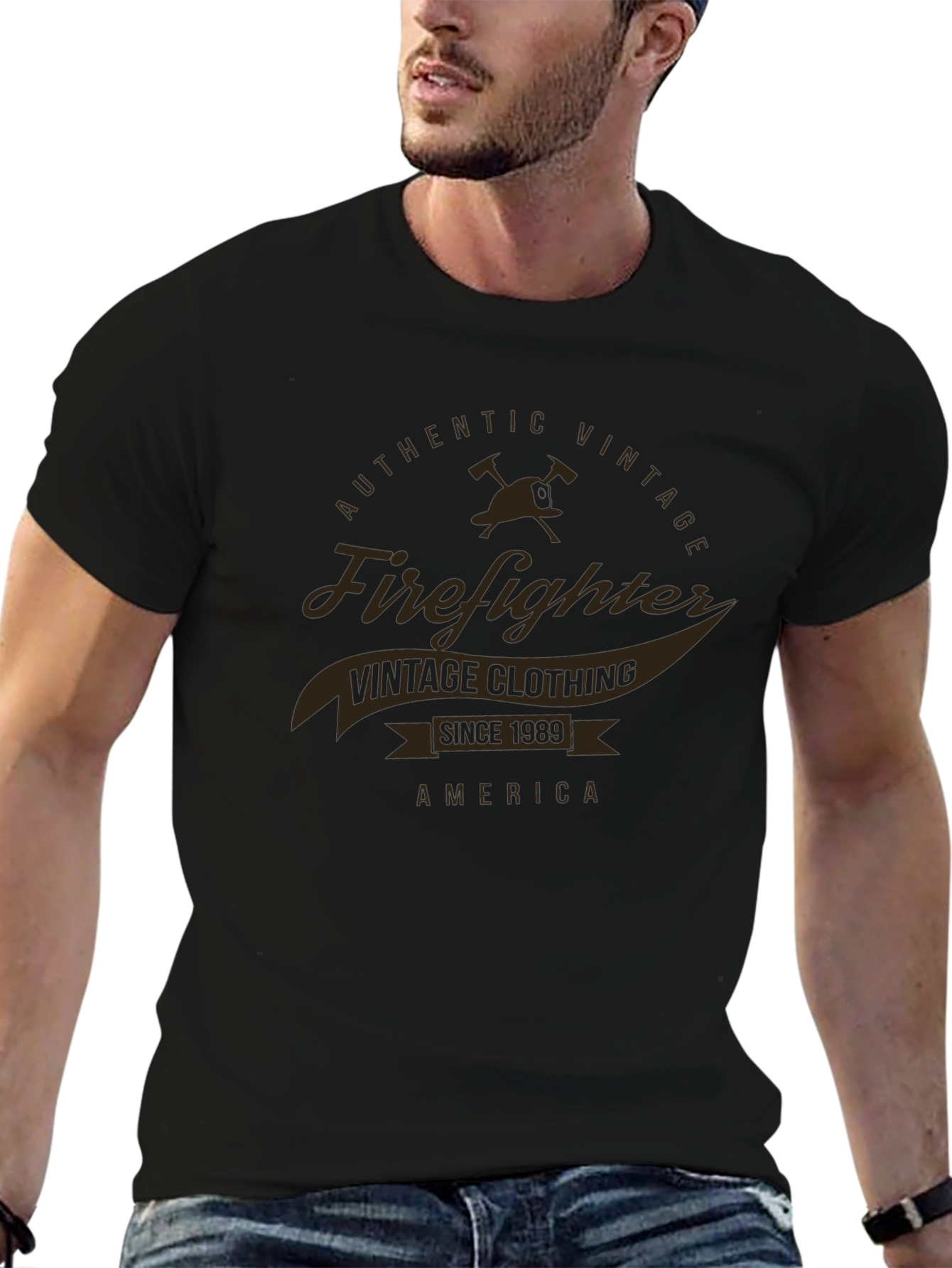 Firefighter Vintage T-Shirt