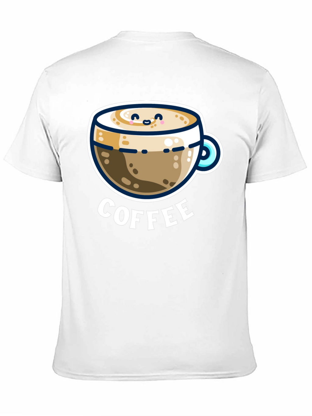Cute Coffee Graphic Tee - Black Unisex T-Shirt