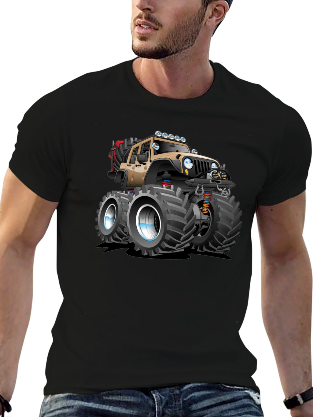 Monster Truck Graphic Tee - Off-Road Style