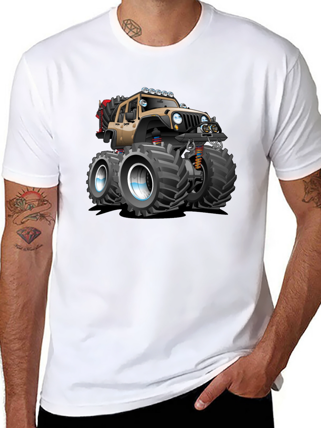 Monster Truck Graphic Tee - Off-Road Style
