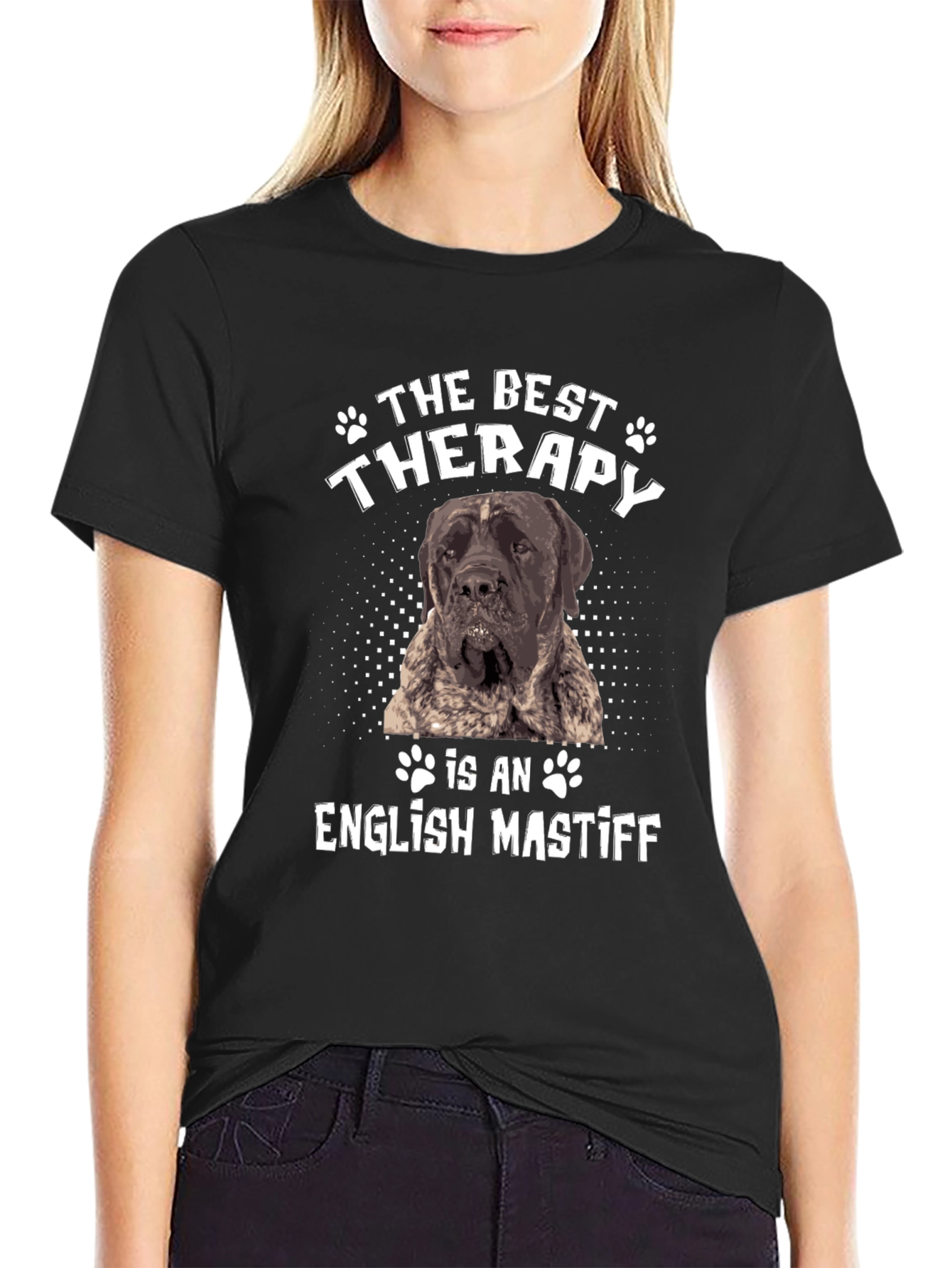 English Mastiff Therapy T-Shirt