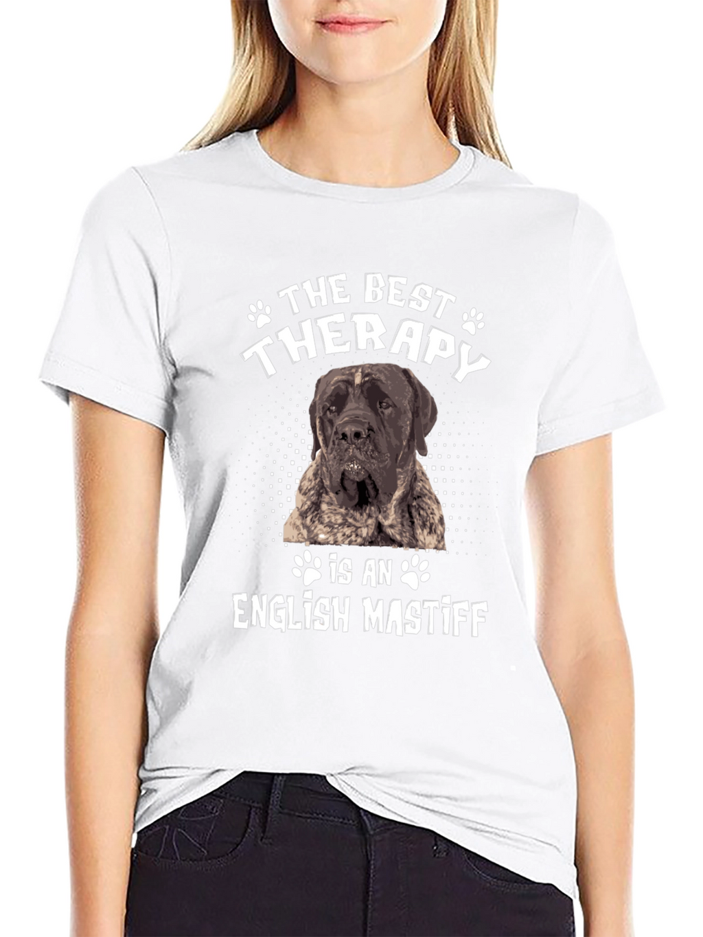 English Mastiff Therapy T-Shirt