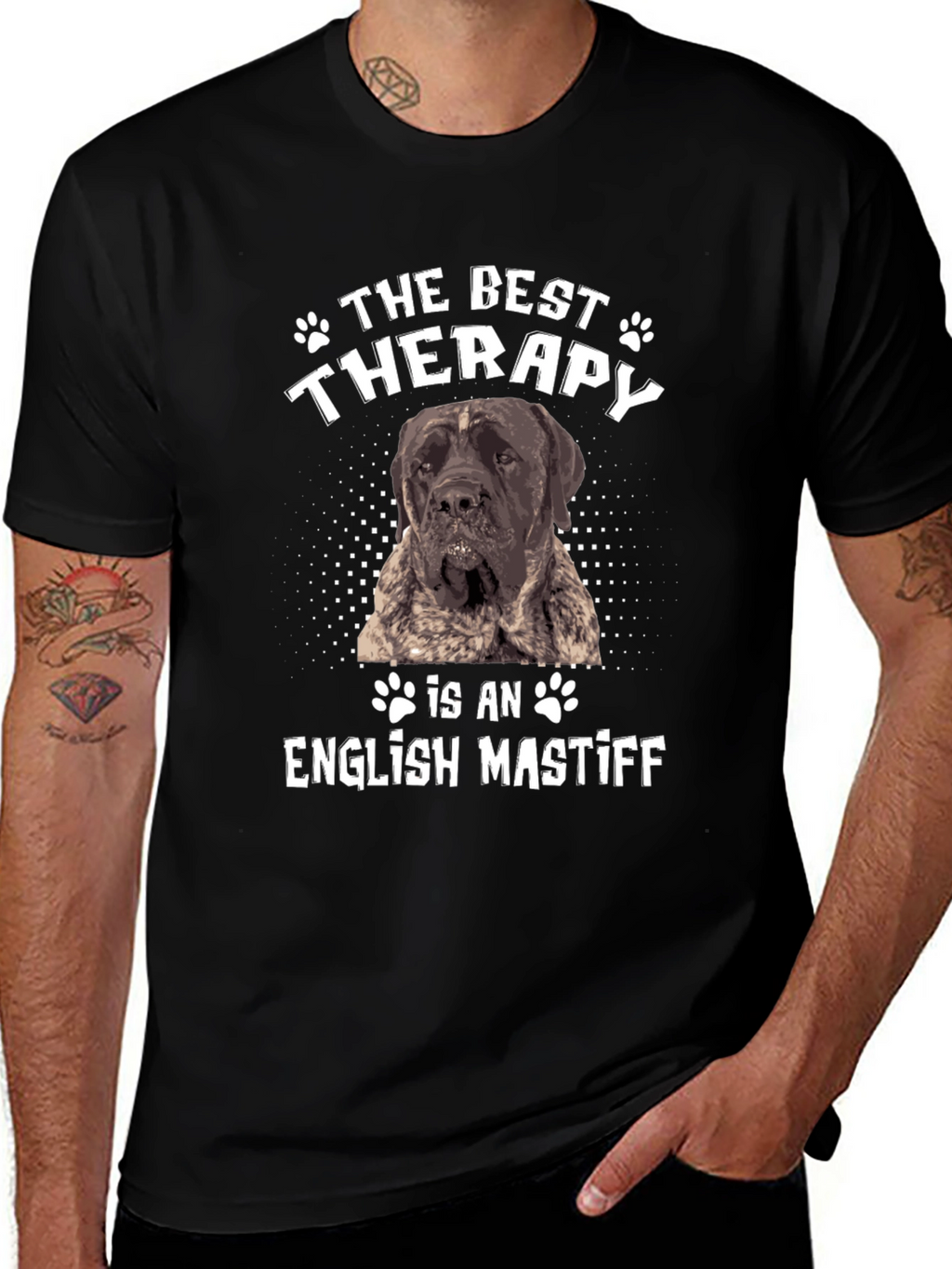 English Mastiff Therapy T-Shirt