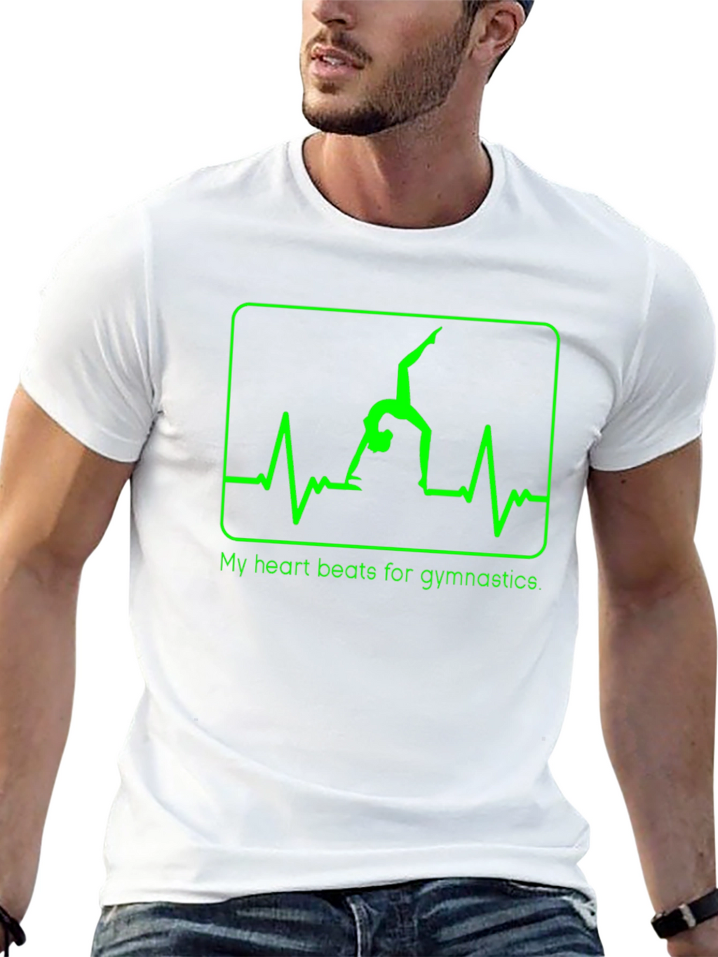 Gymnastics Heartbeat T-Shirt