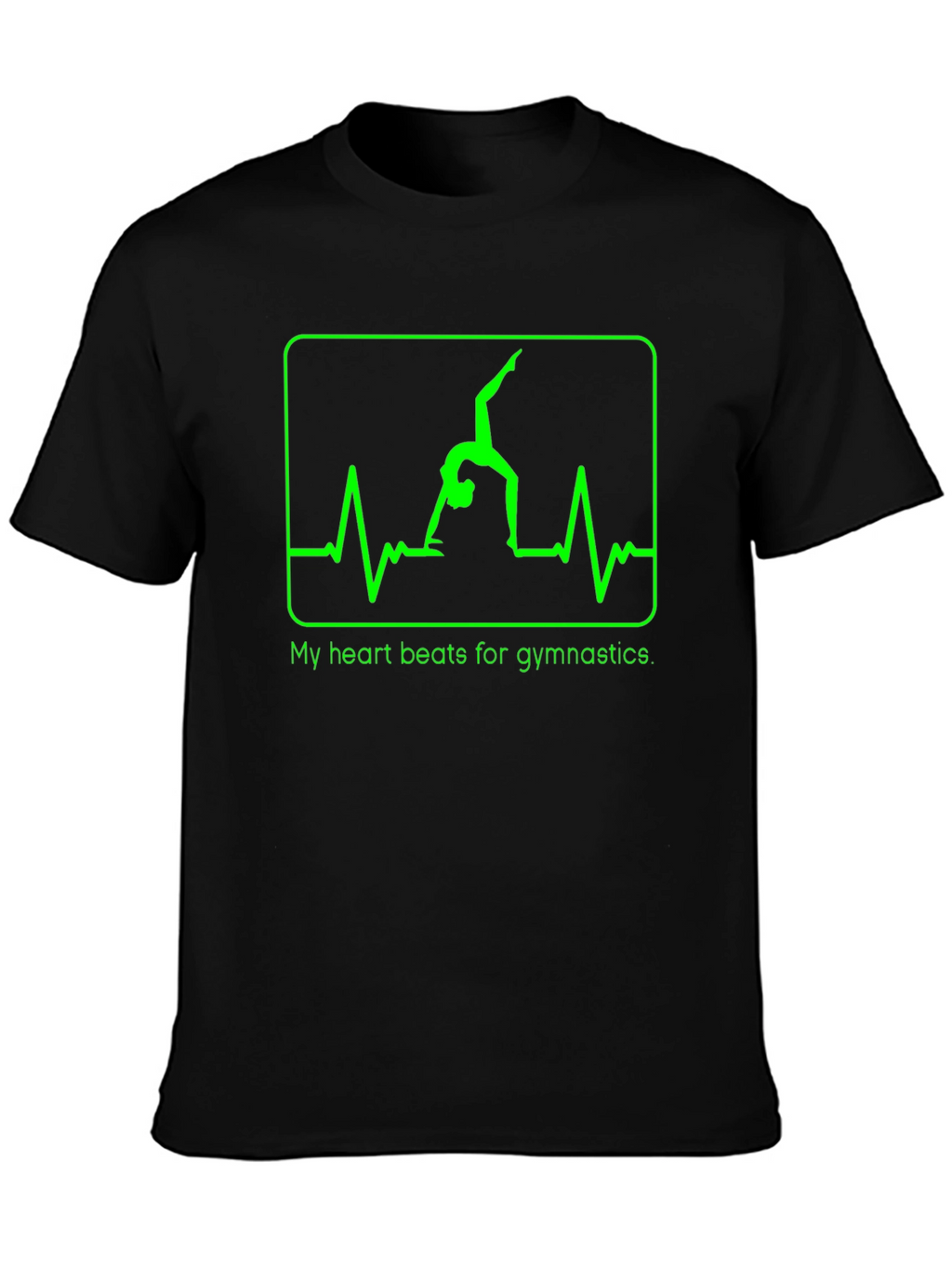 Gymnastics Heartbeat T-Shirt