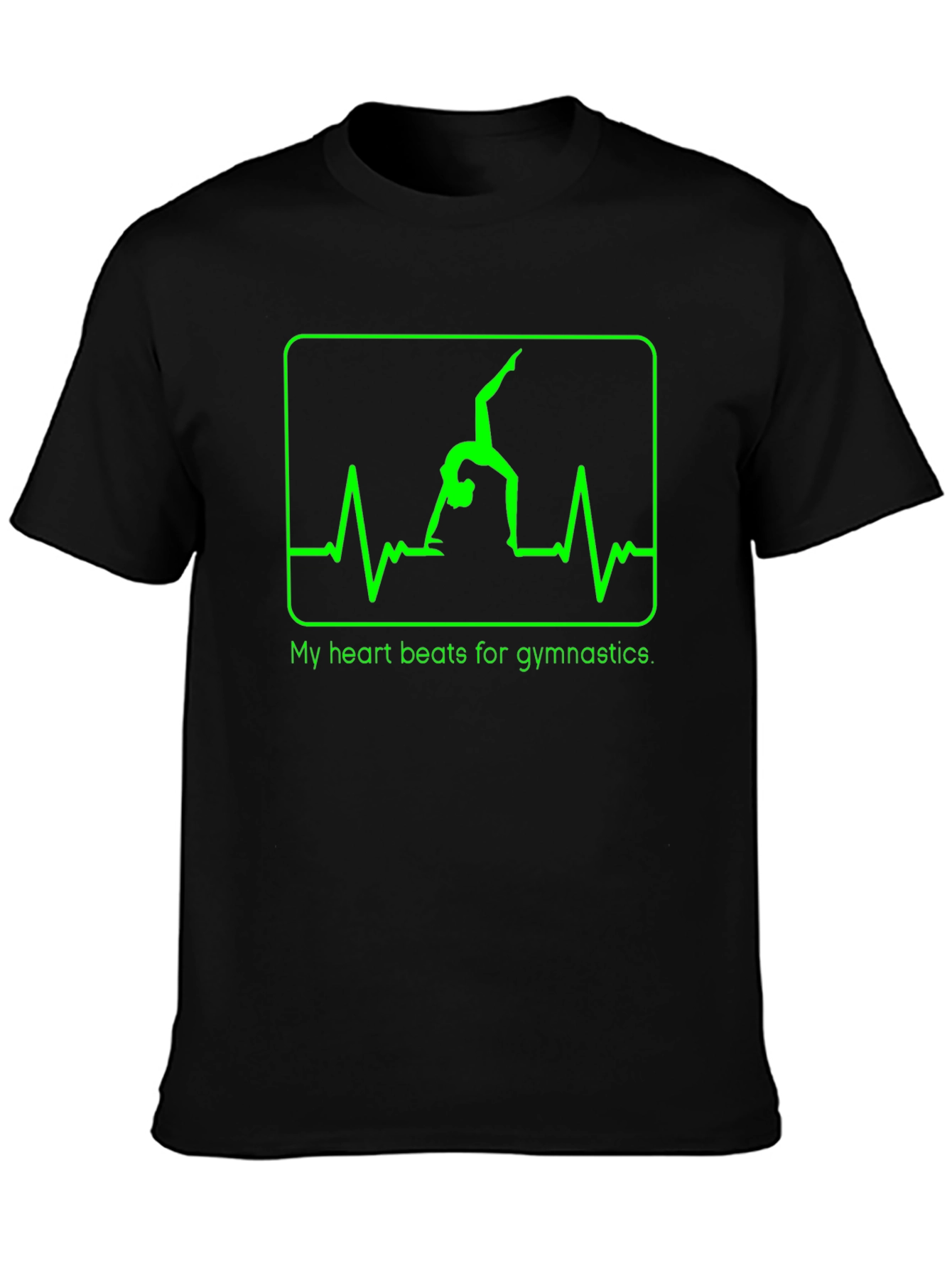 Gymnastics Heartbeat T-Shirt