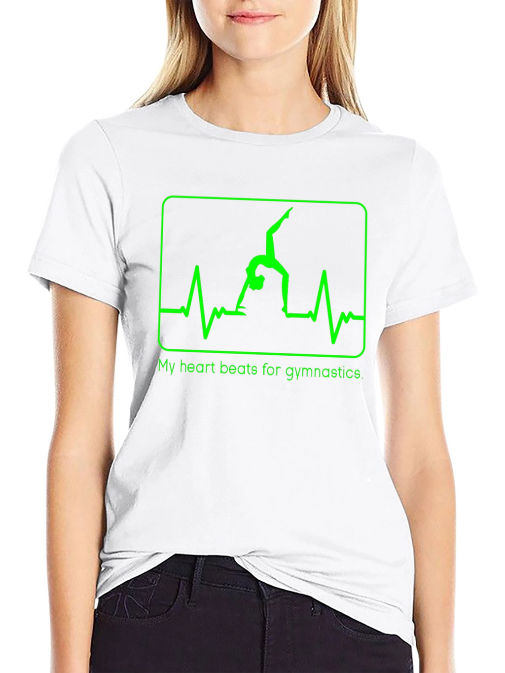 Gymnastics Heartbeat T-Shirt